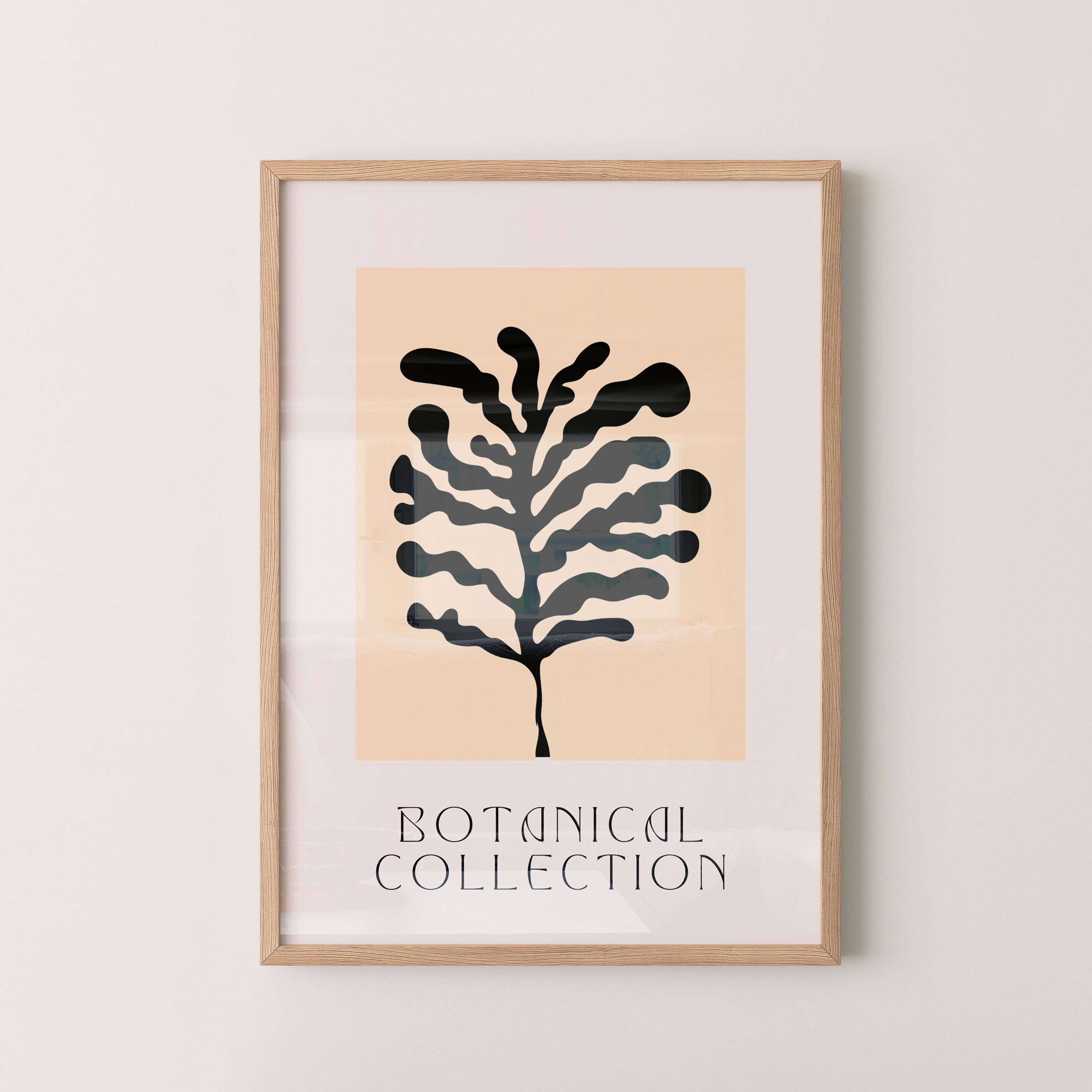 Abstract Botanical Branch