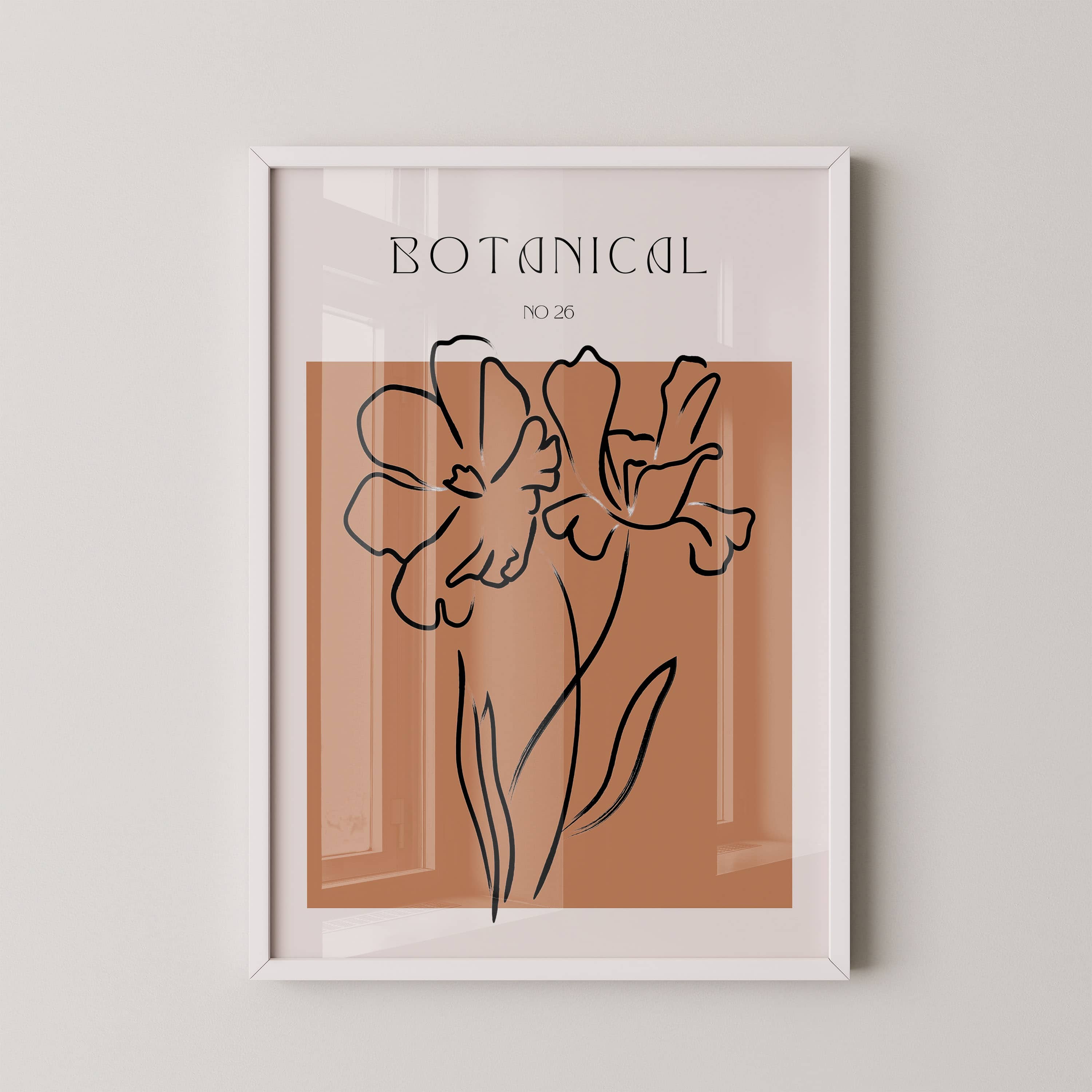 Botanical Line Bloom