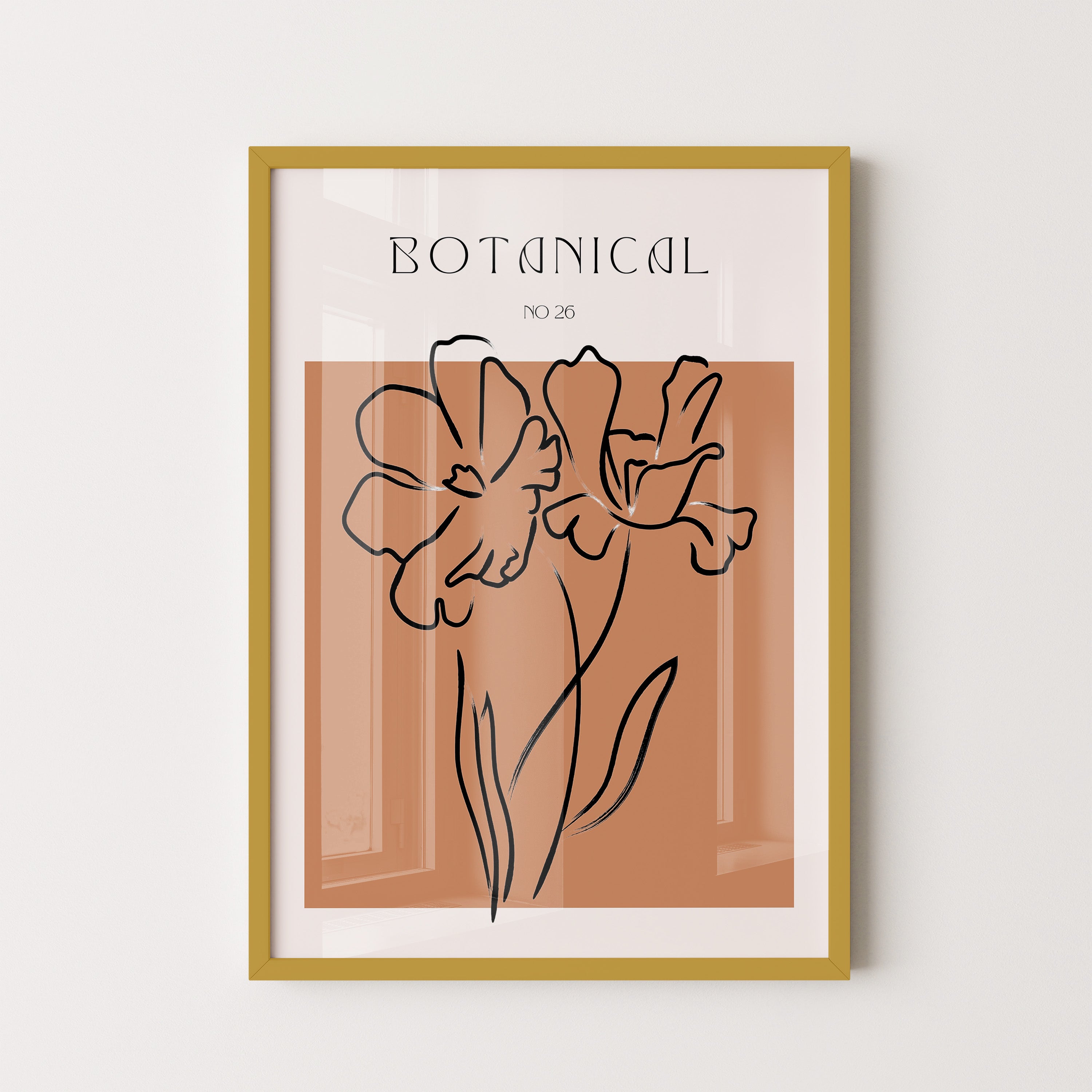Botanical Line Bloom