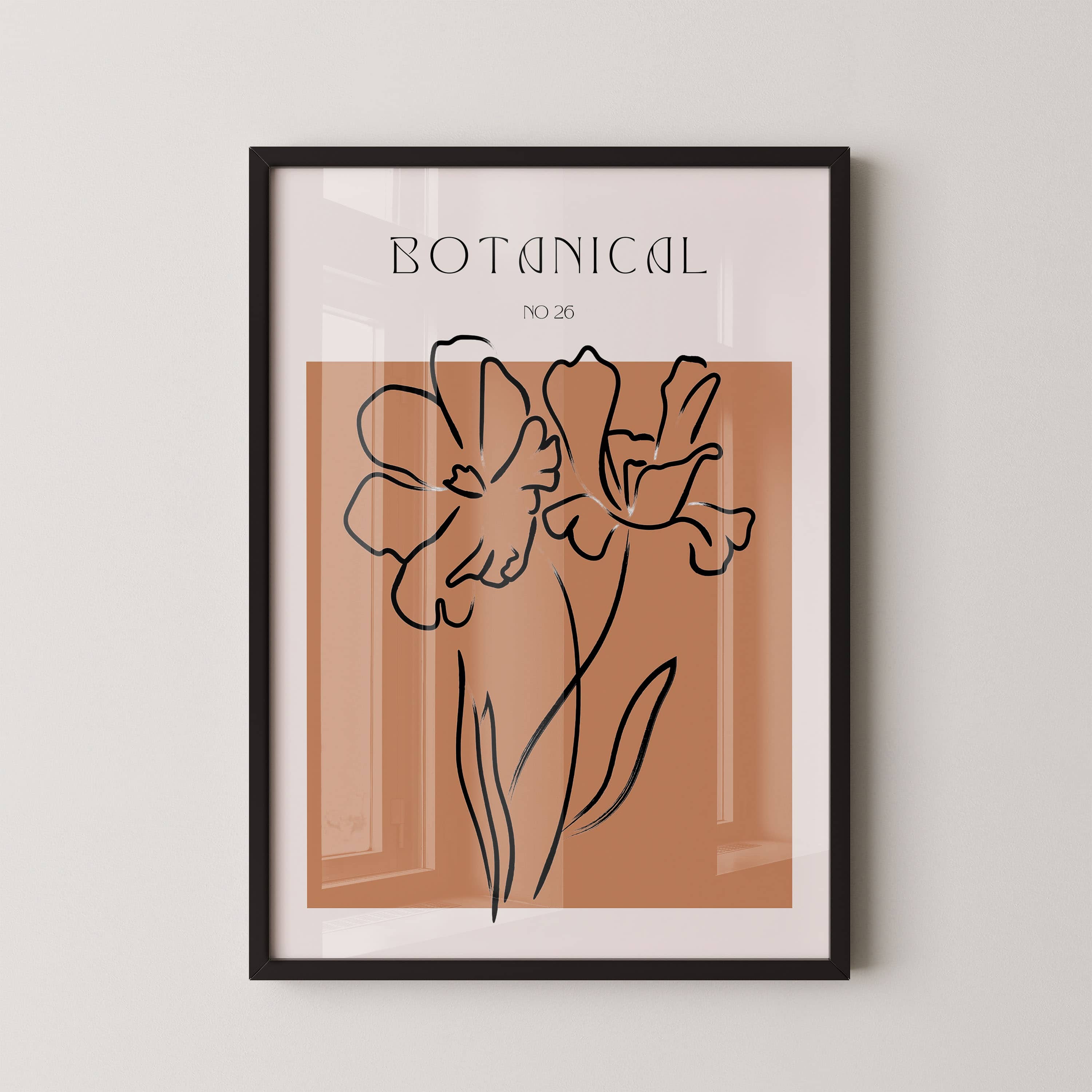 Botanical Line Bloom