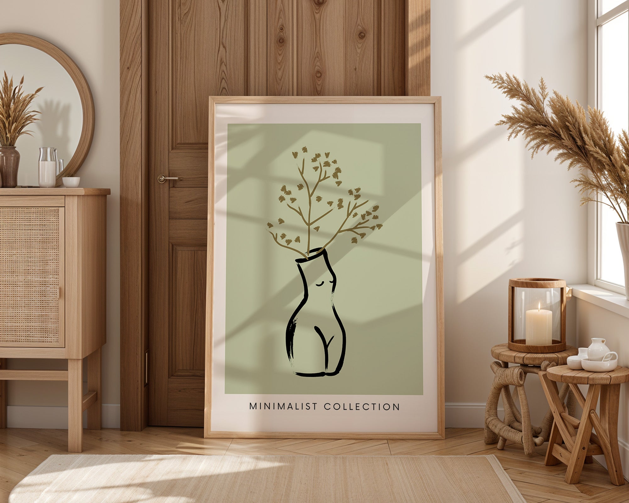Botanical Form Silhouette