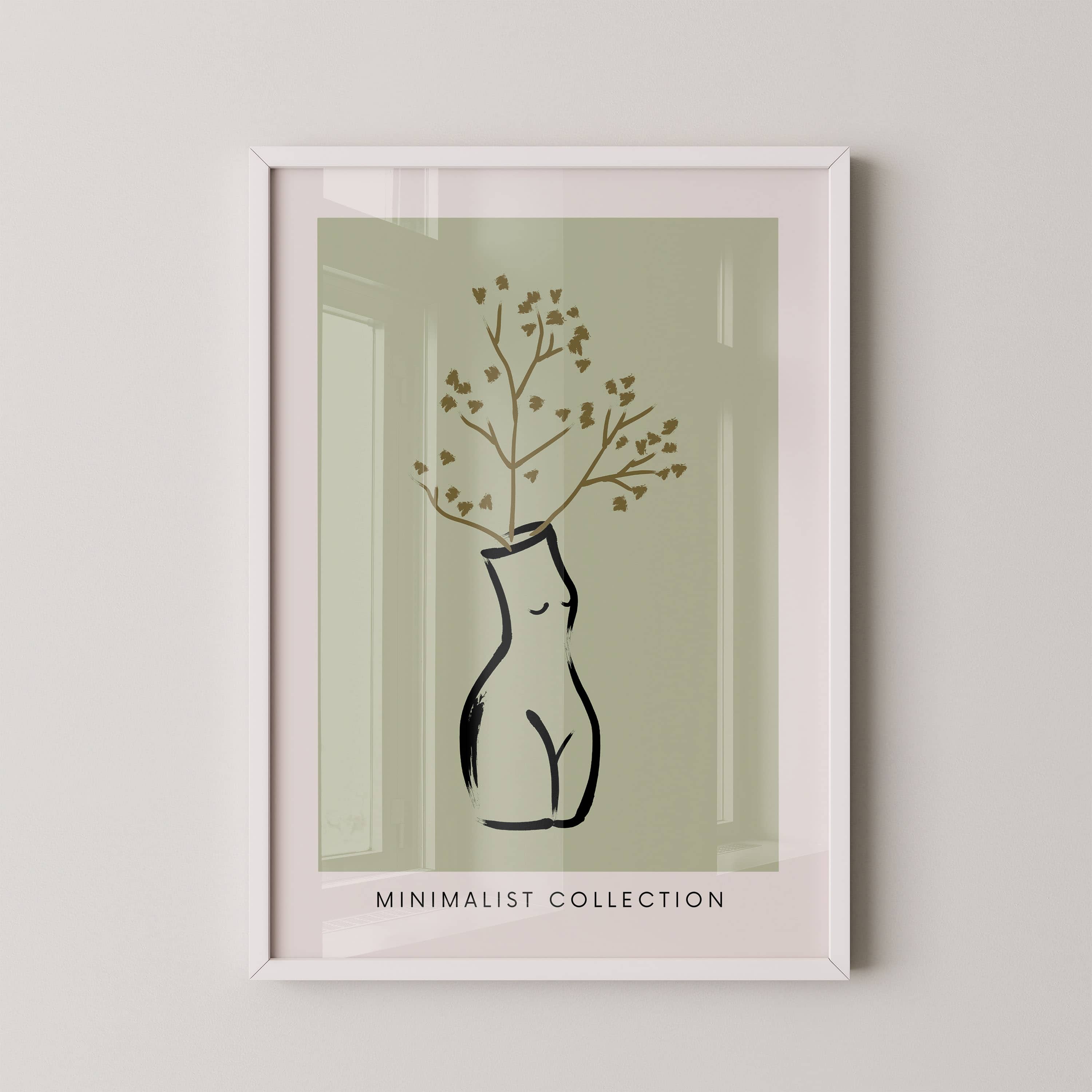 Botanical Form Silhouette