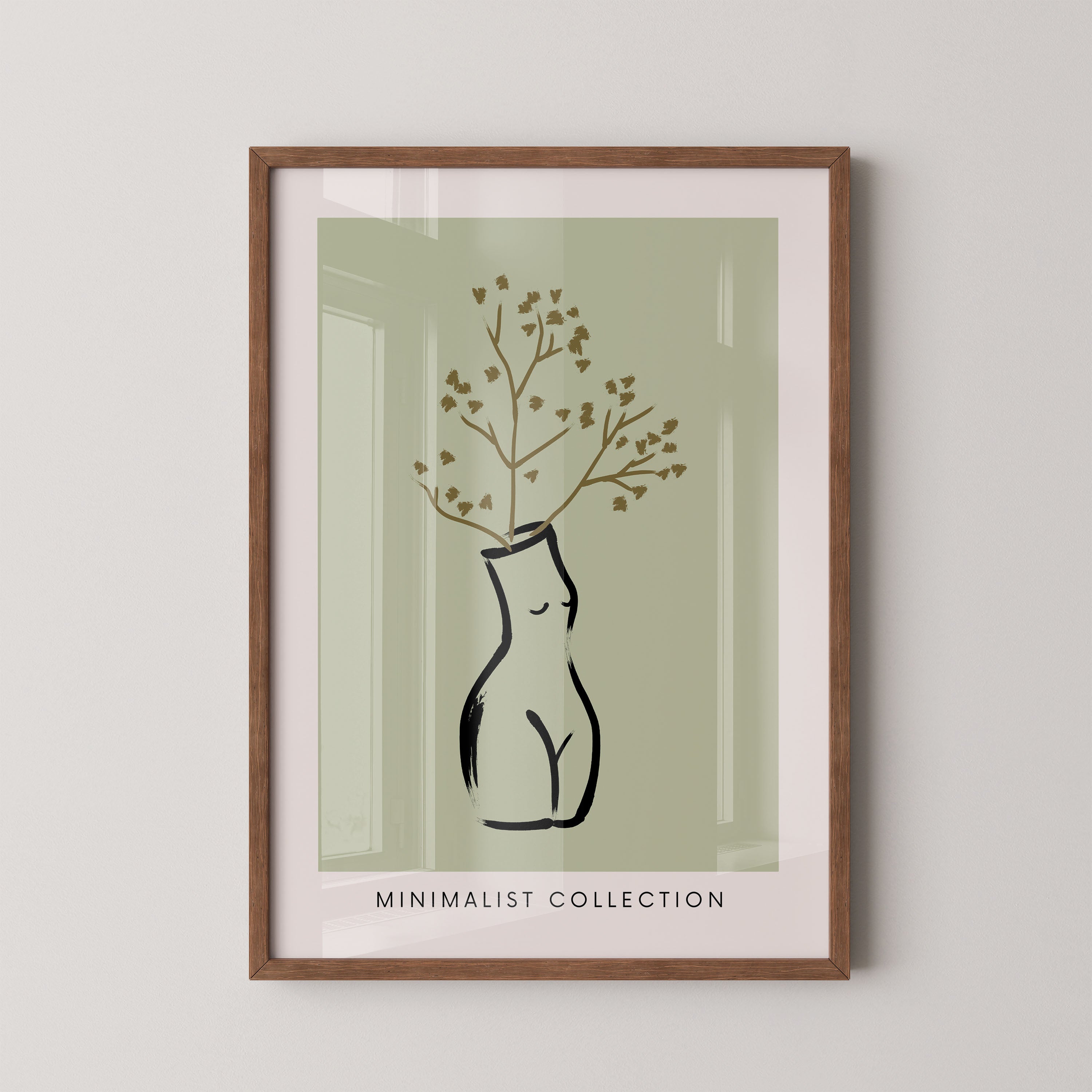 Botanical Form Silhouette