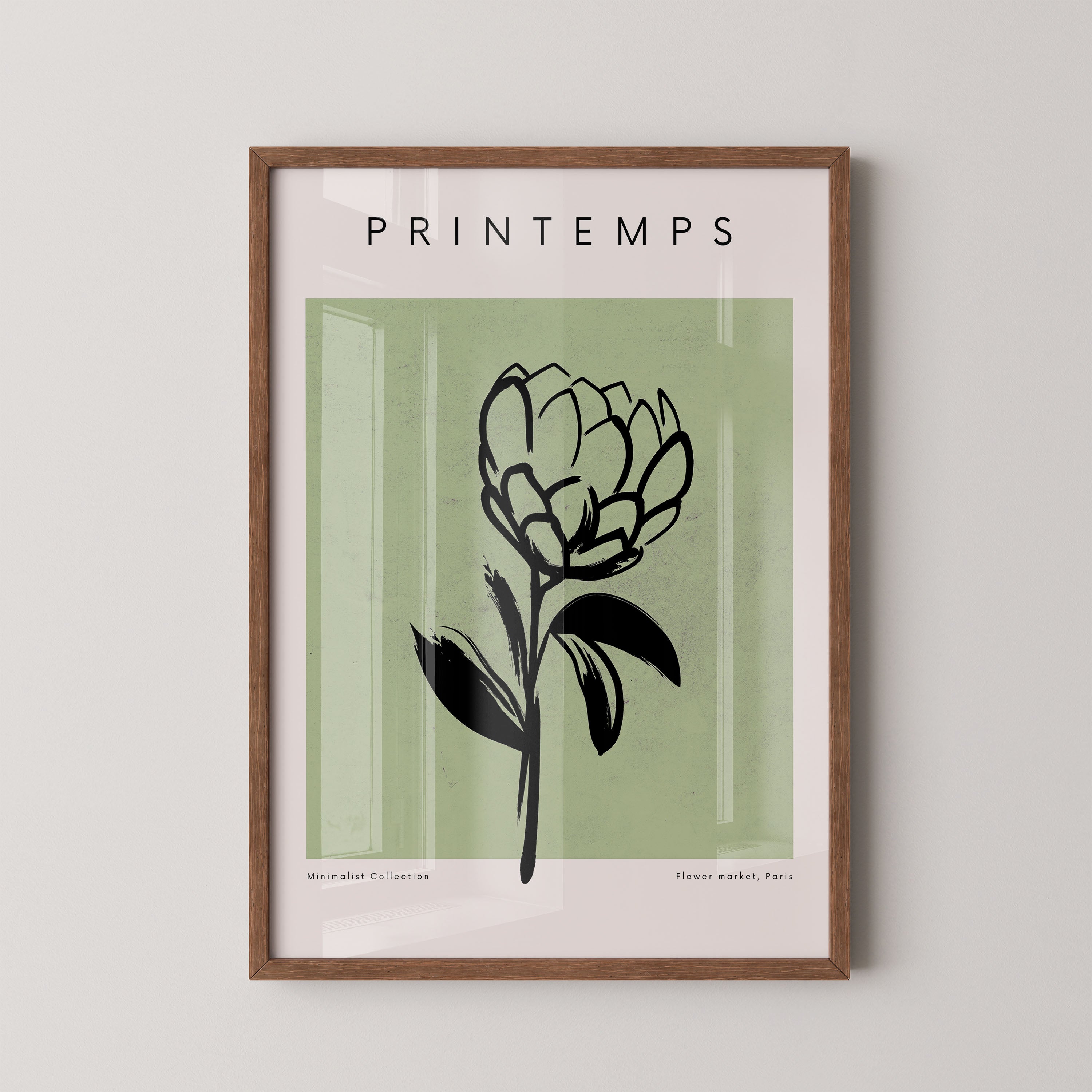 Spring Bloom Silhouette