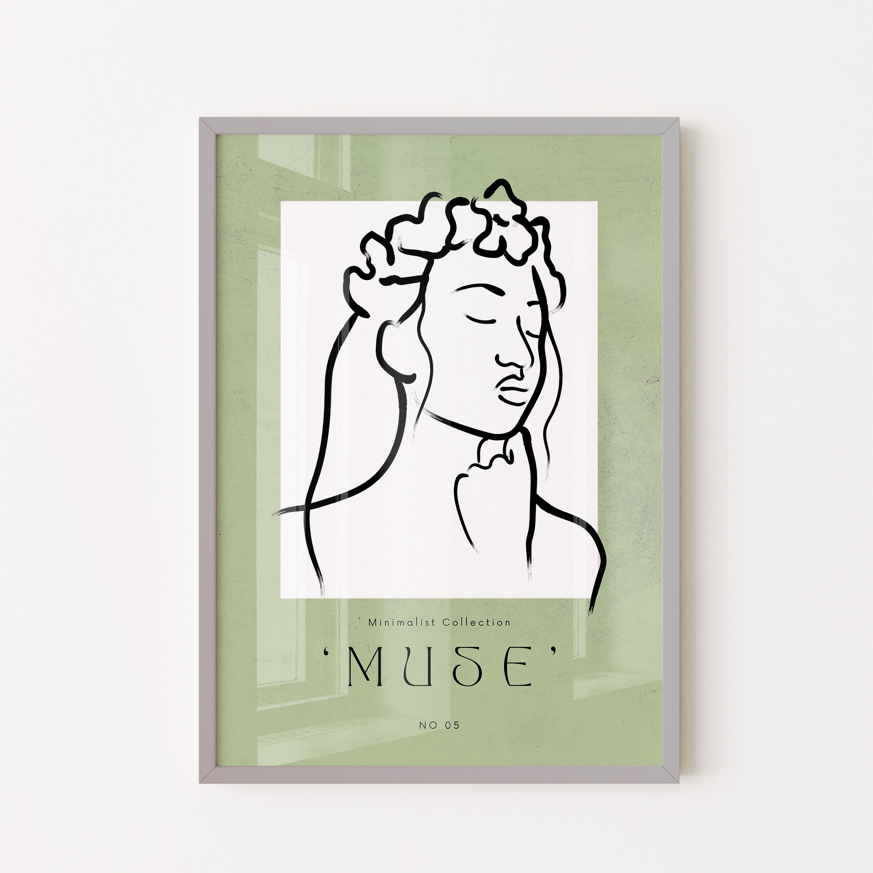 Floral Muse Portrait