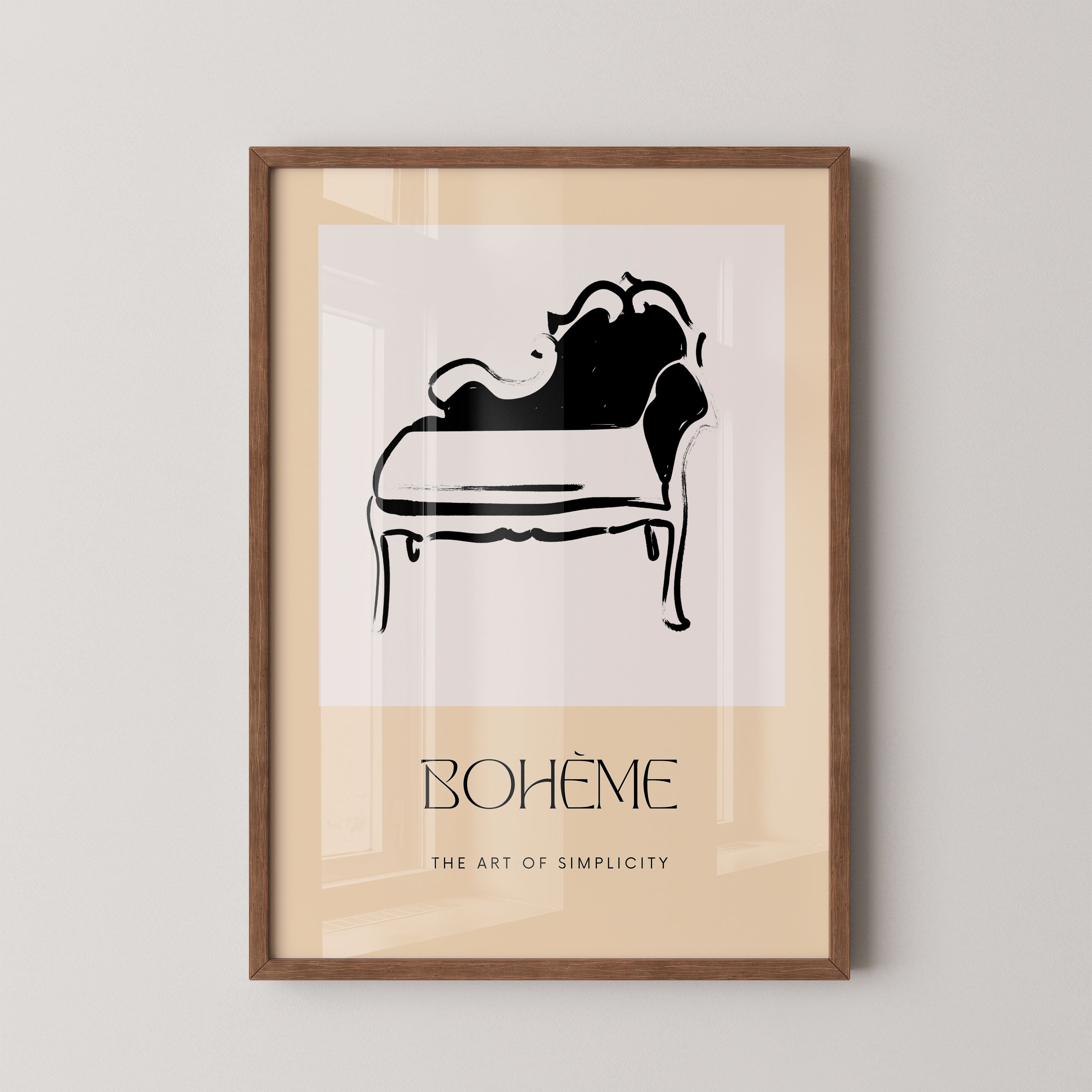 Vintage Sofa Sketch