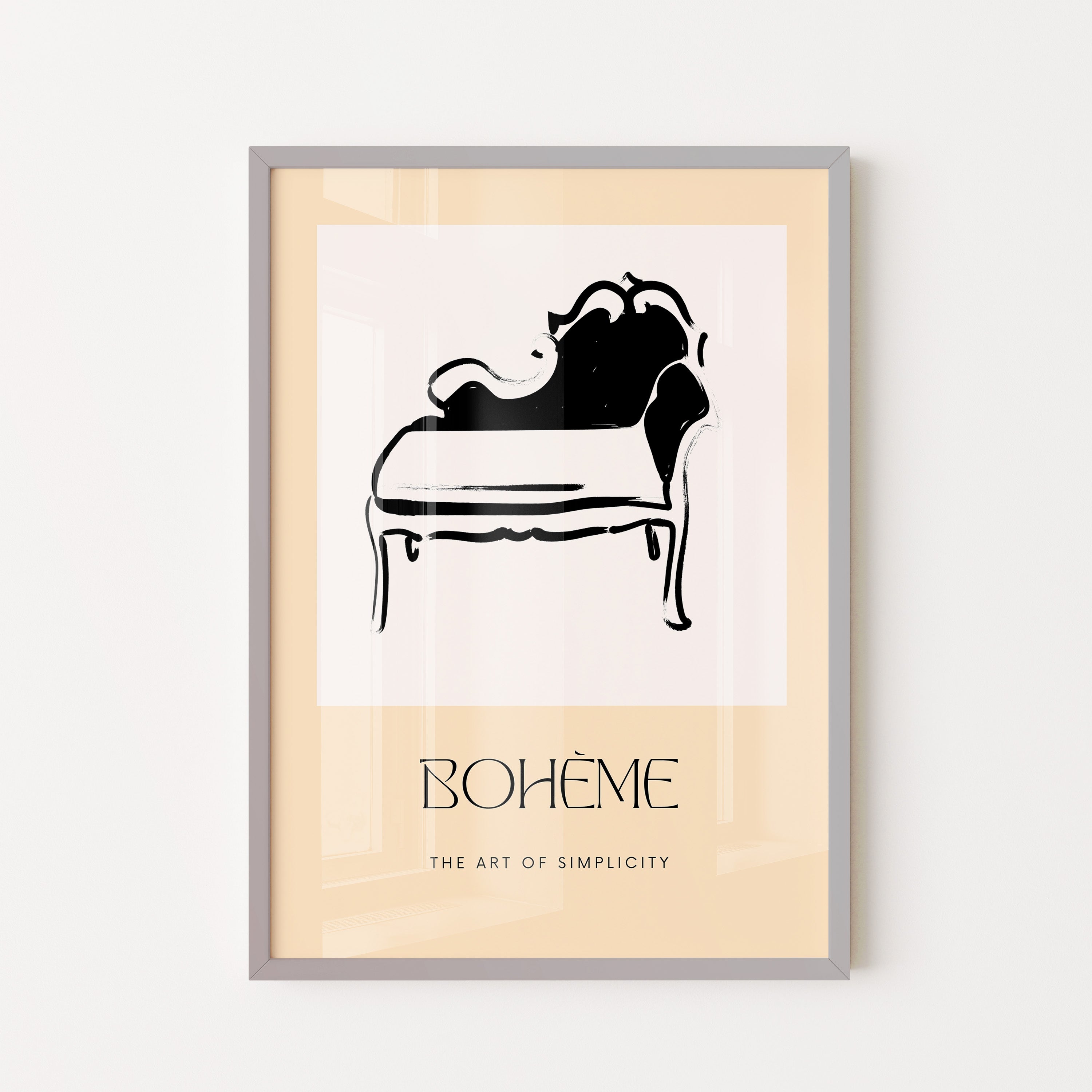 Vintage Sofa Sketch