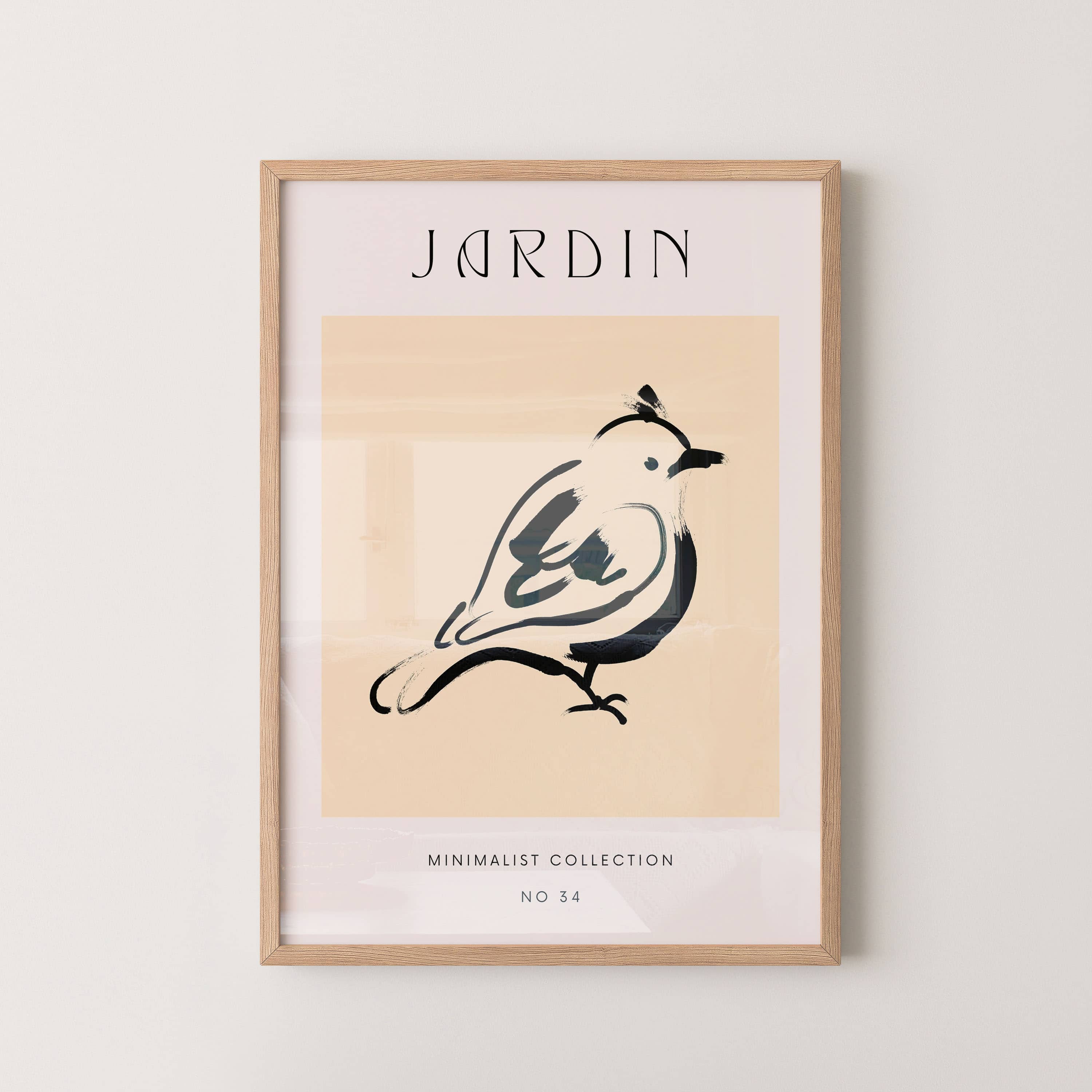 Jardin Bird Sketch