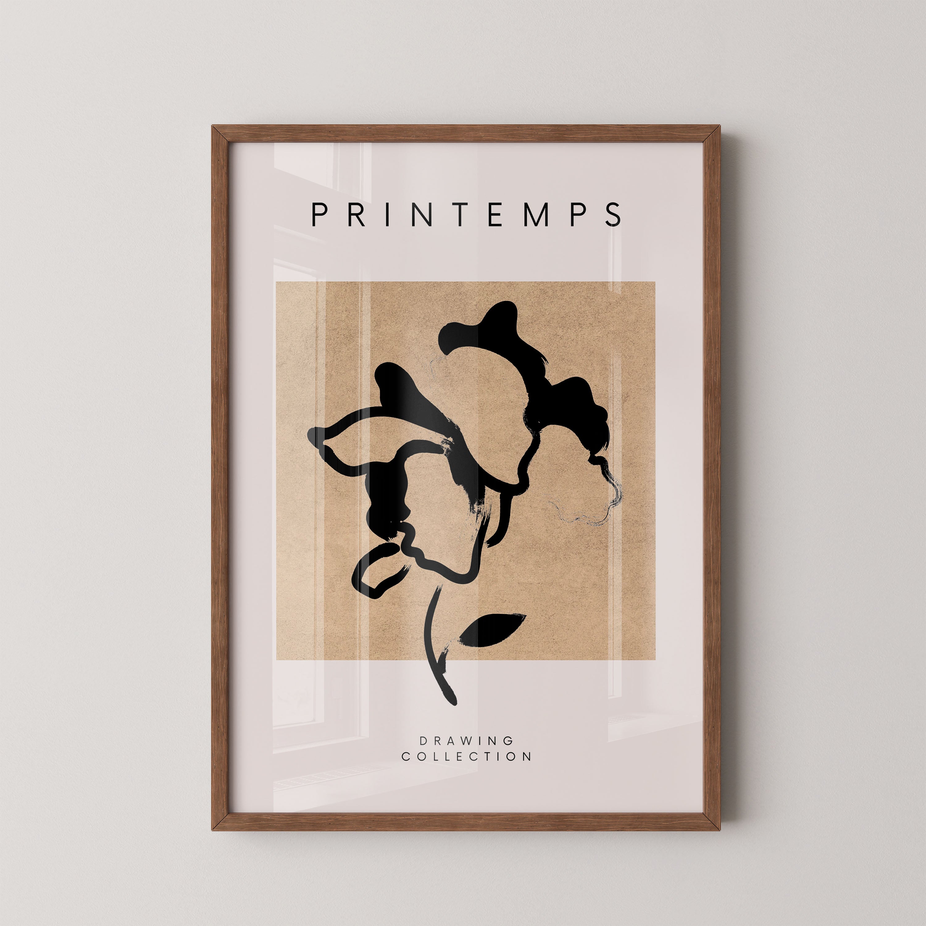 Printemps Floral Silhouette