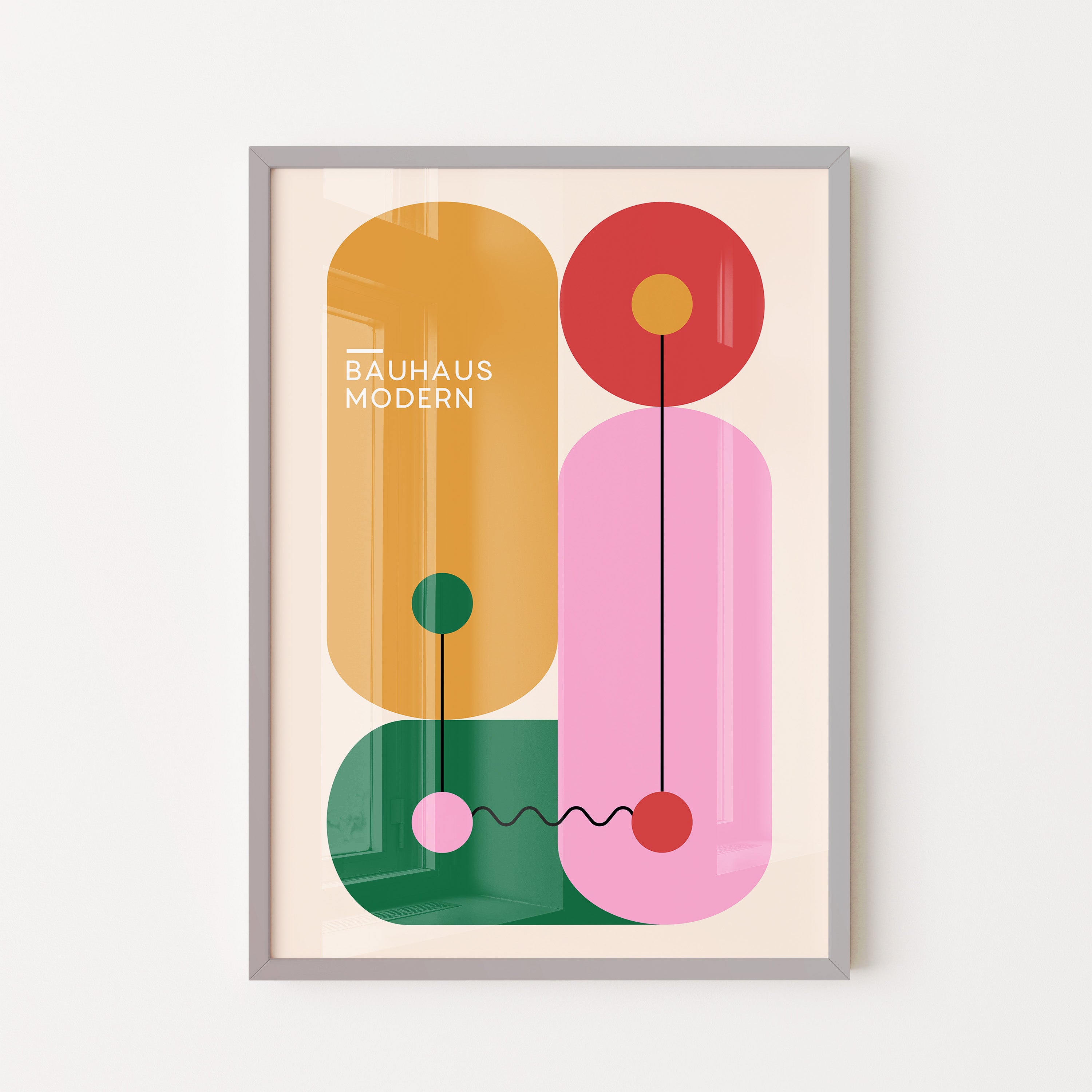 Bauhaus Modern Abstract Geometry