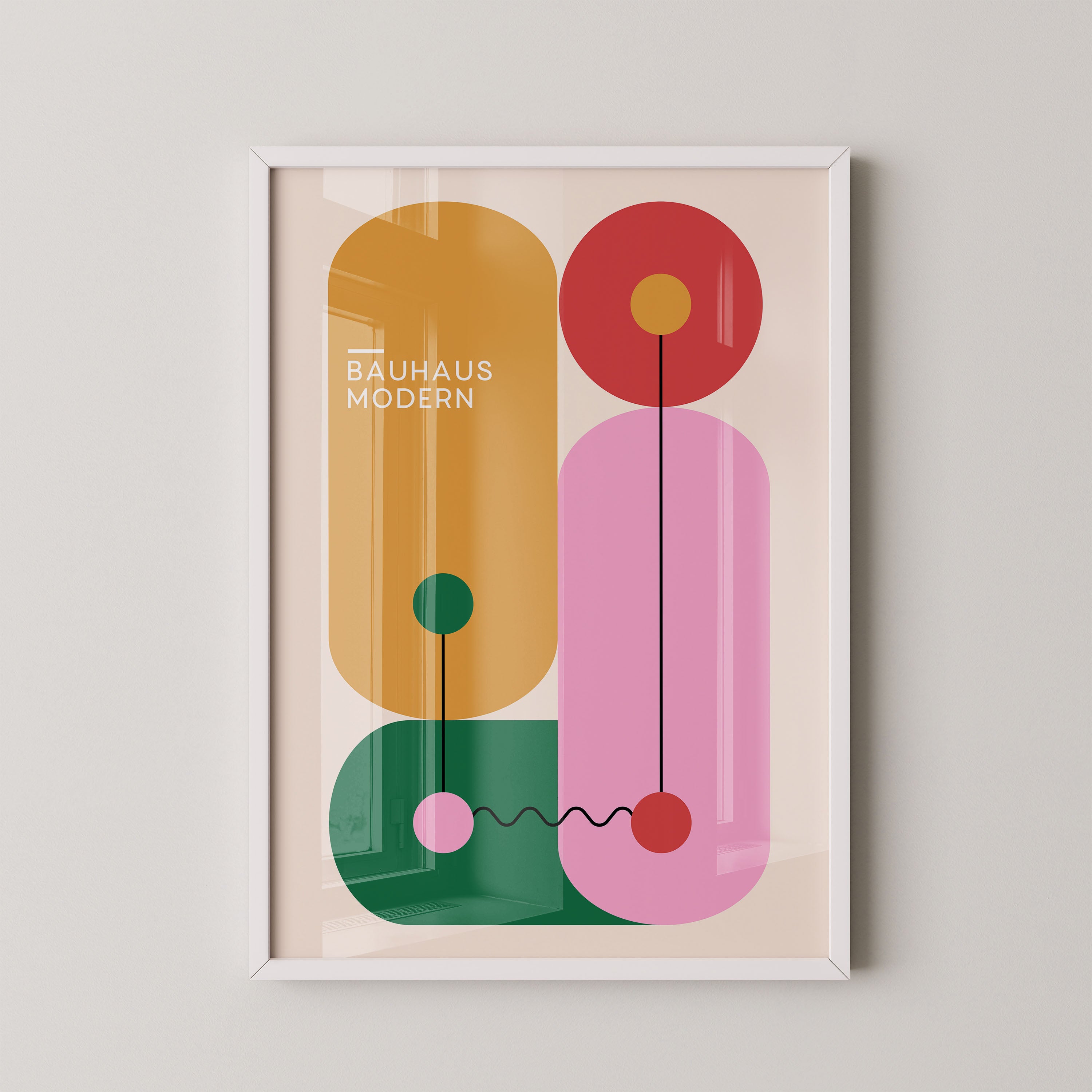 Bauhaus Modern Abstract Geometry