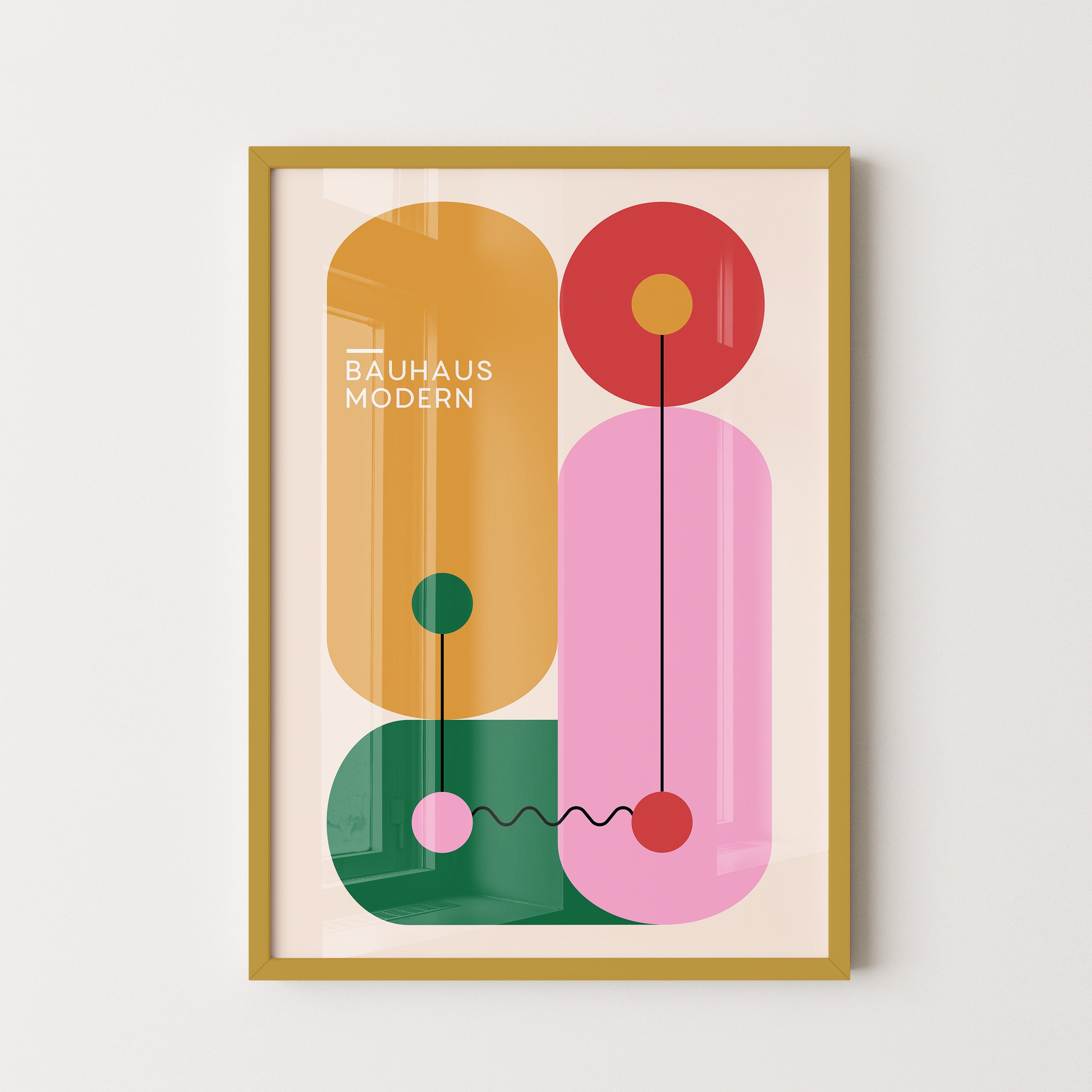 Bauhaus Modern Abstract Geometry