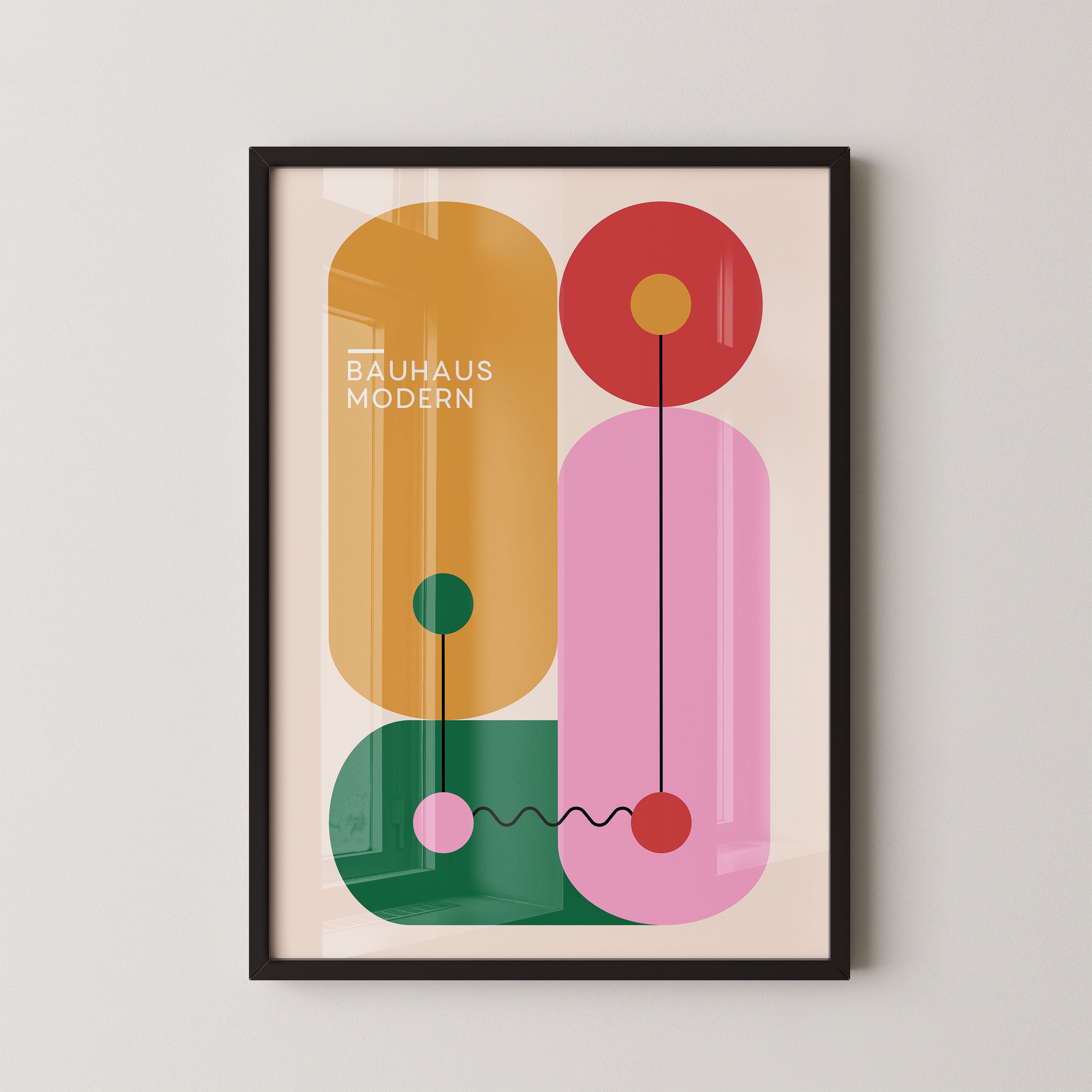 Bauhaus Modern Abstract Geometry