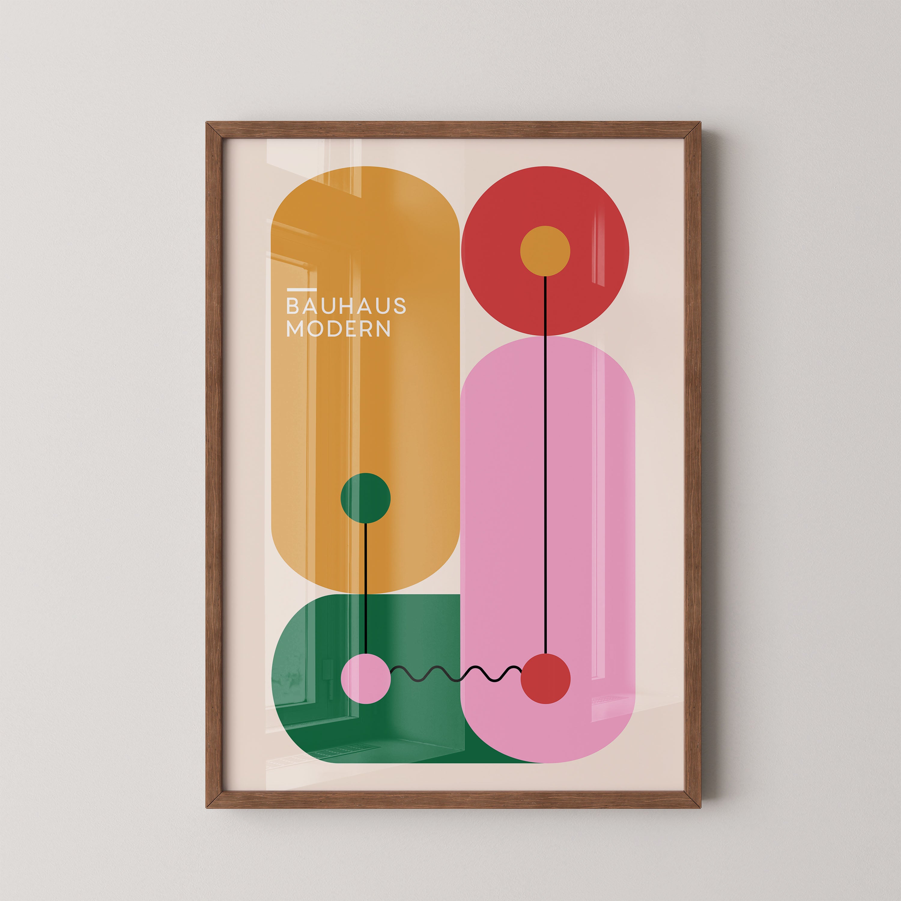 Bauhaus Modern Abstract Geometry