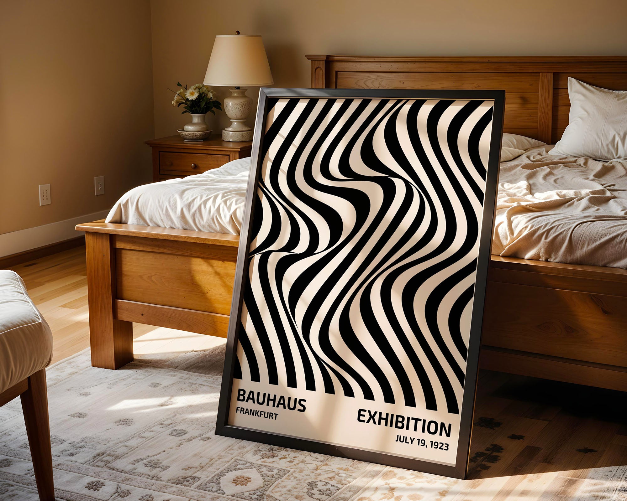 Bauhaus Wave Illusion Exhibition
