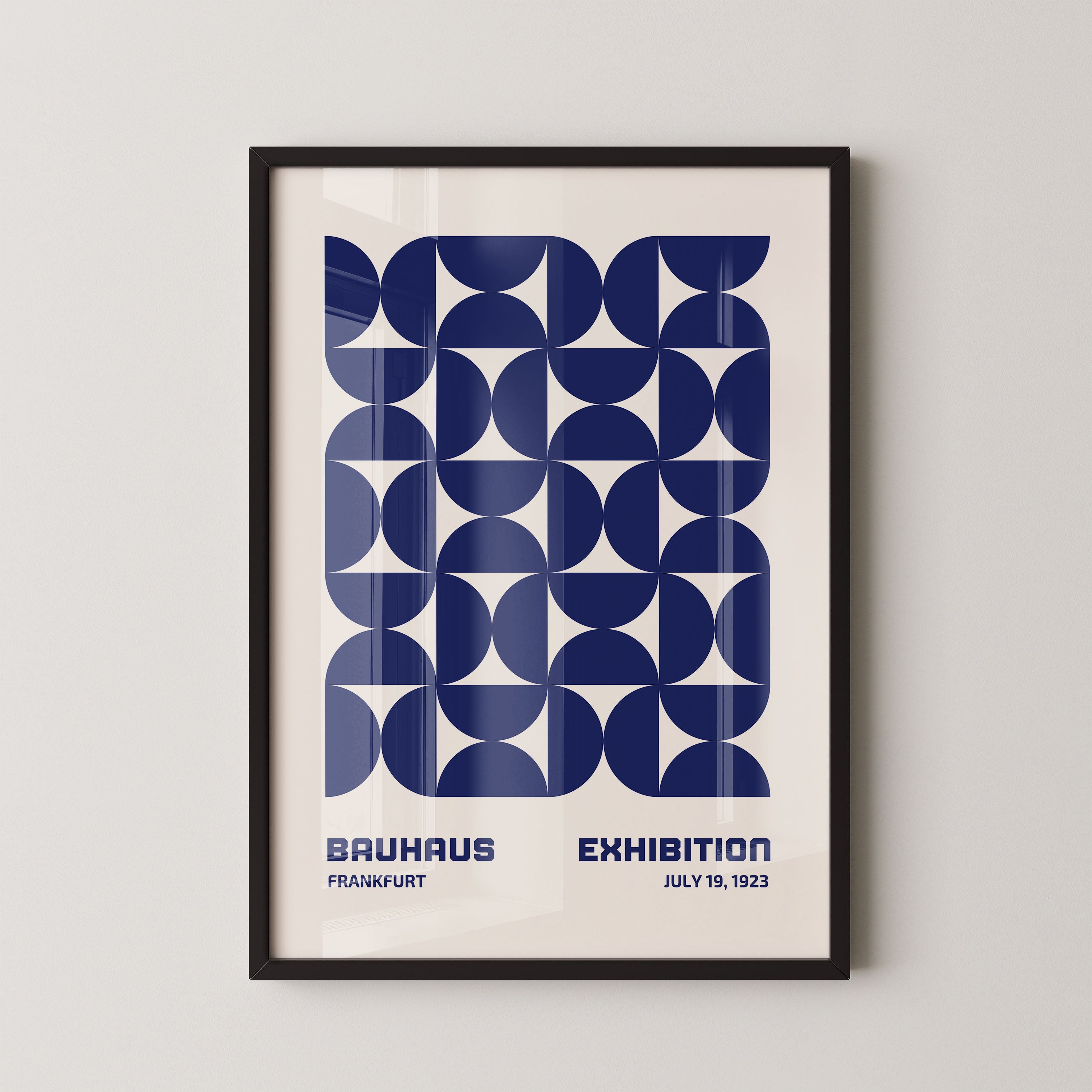 Bauhaus Modular Arcs In Navy Blue