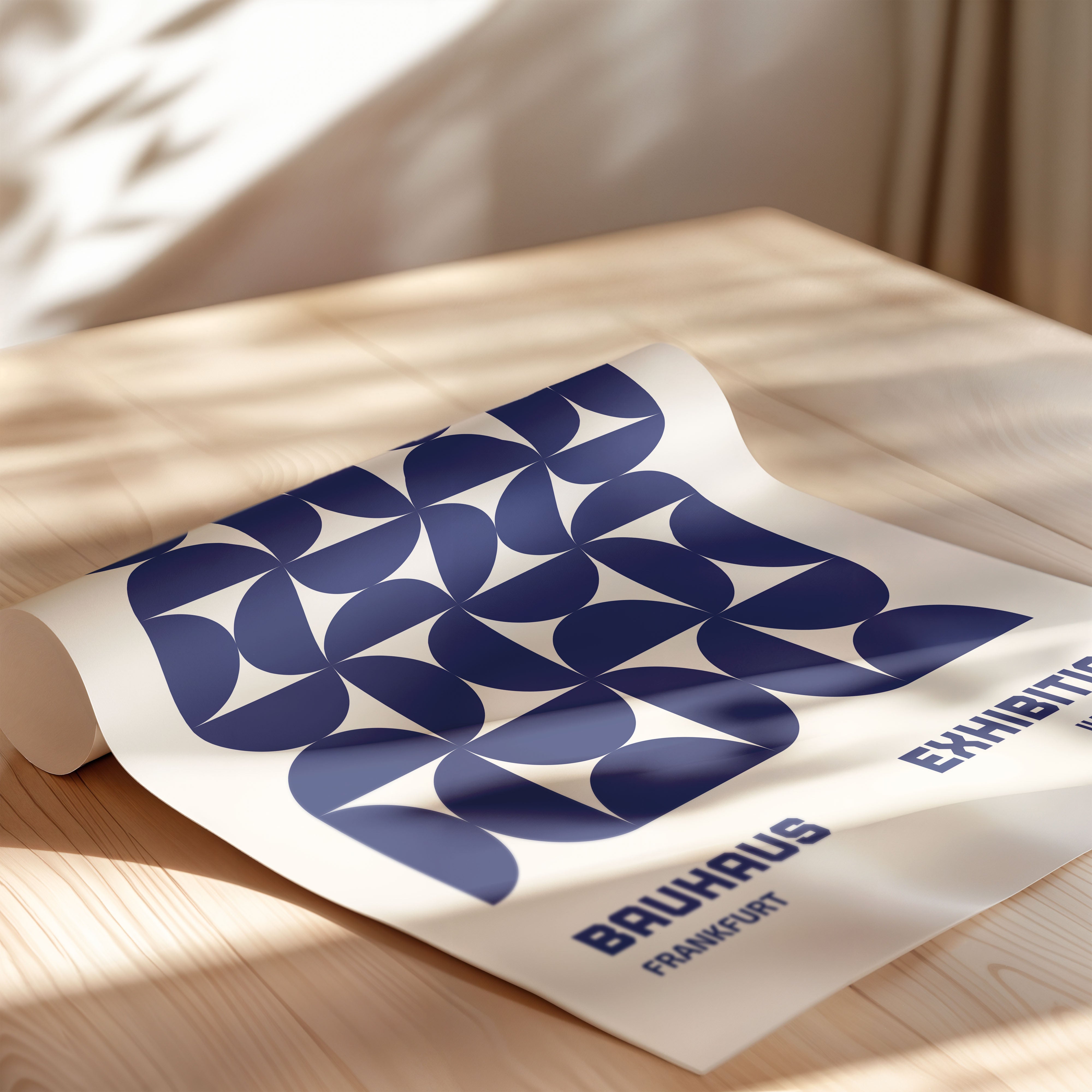 Bauhaus Modular Arcs In Navy Blue