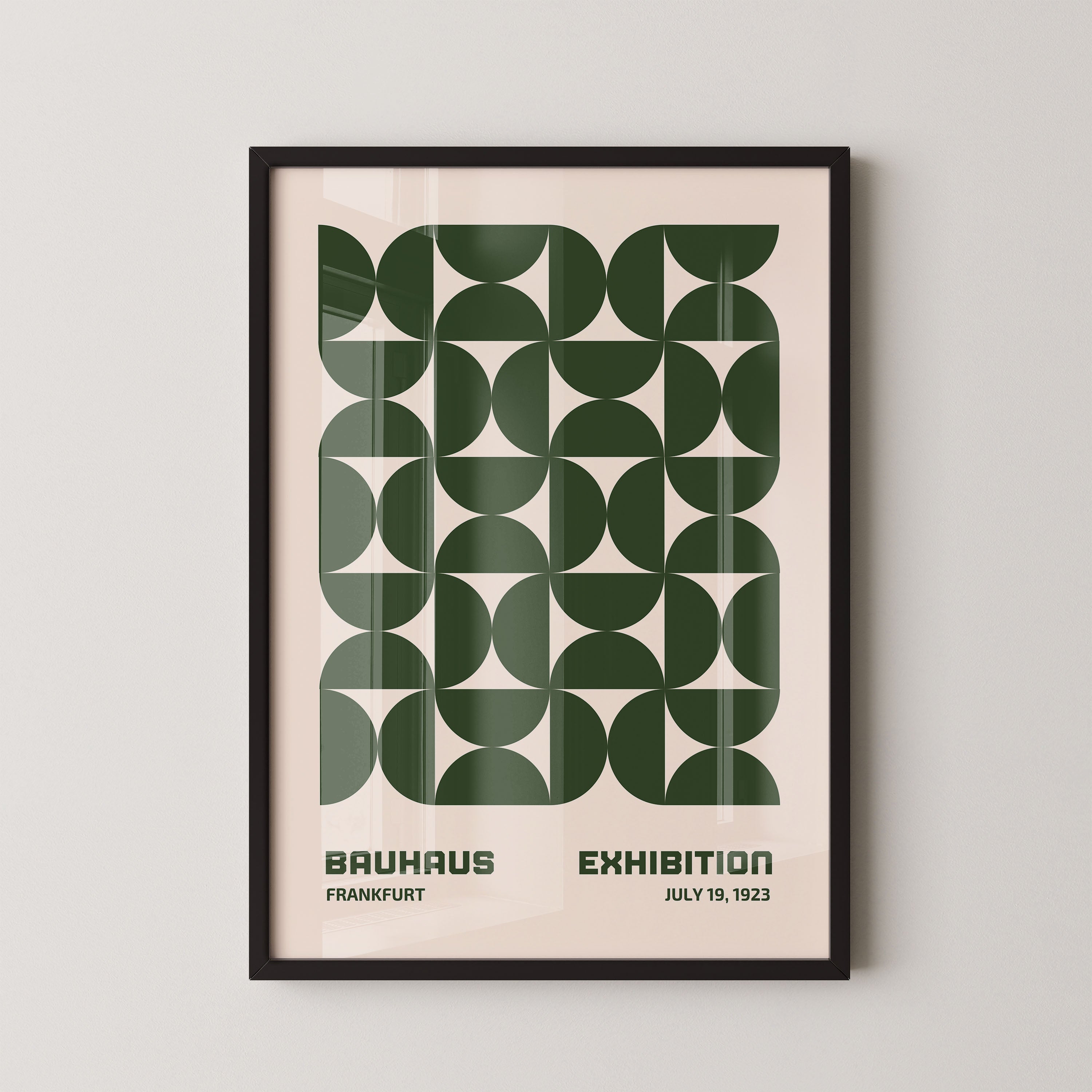 Bauhaus Modular Arcs In Olive Green