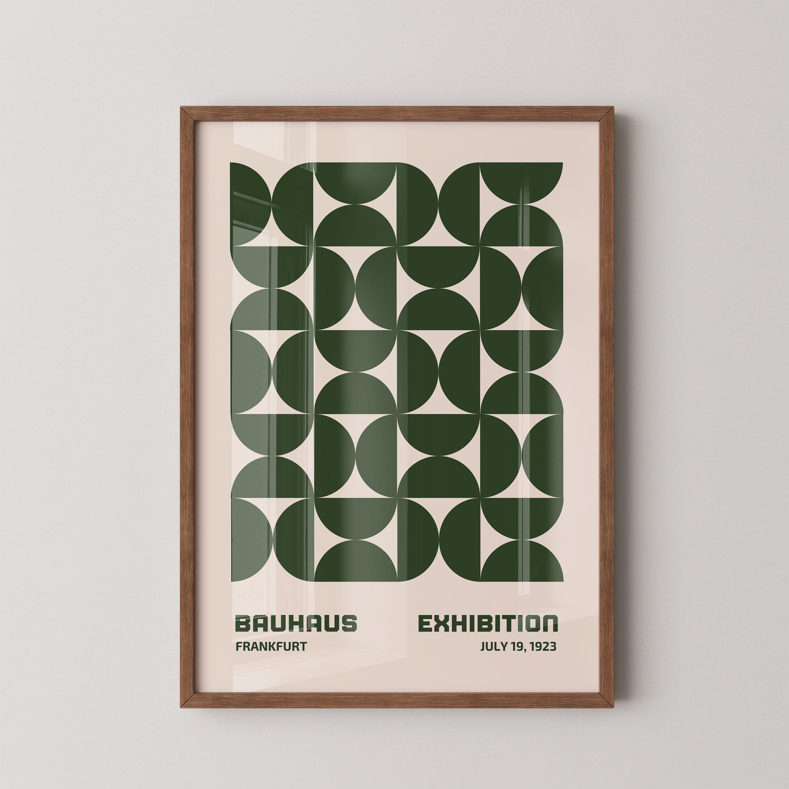 Bauhaus Modular Arcs In Olive Green