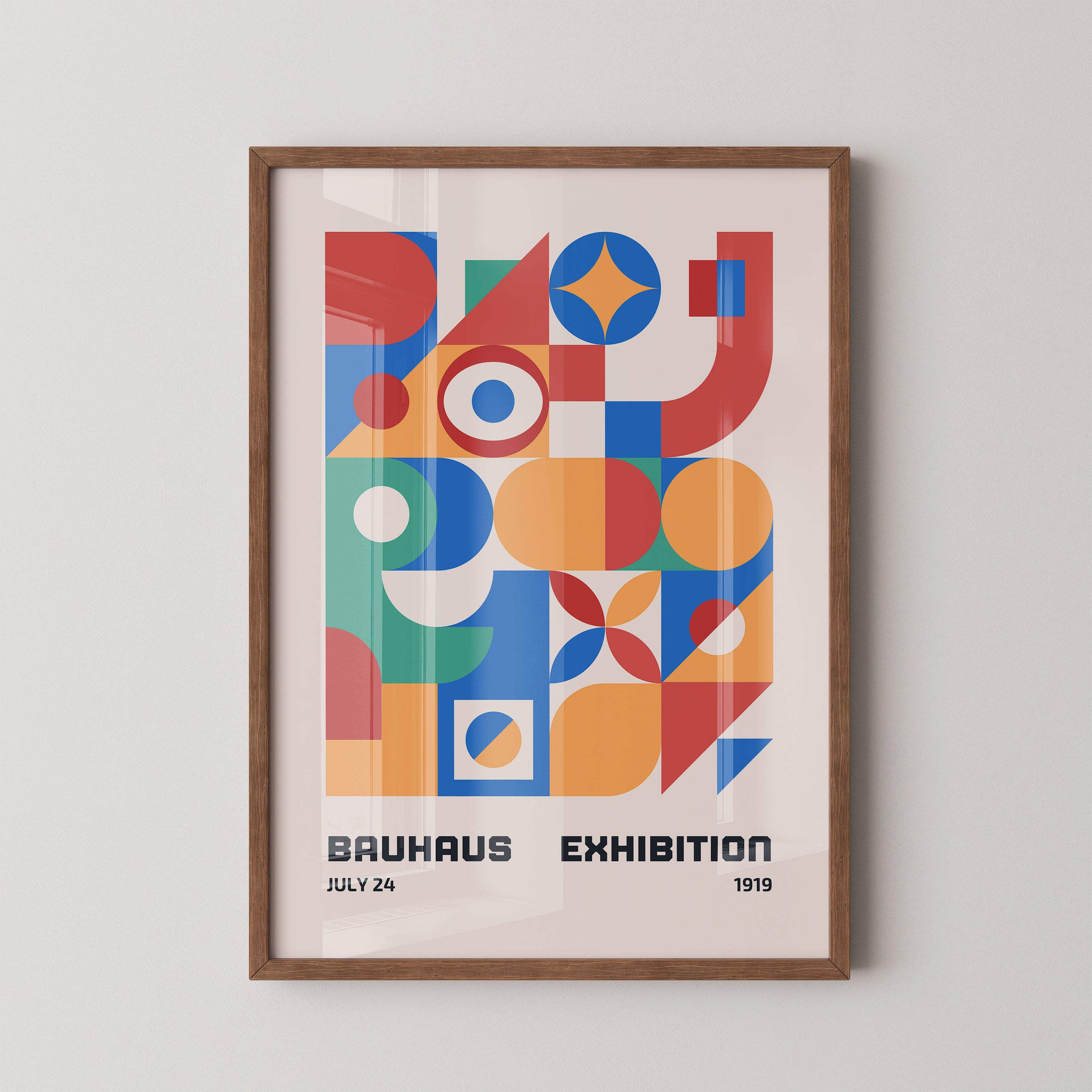 Bauhaus Chromatic Geometry