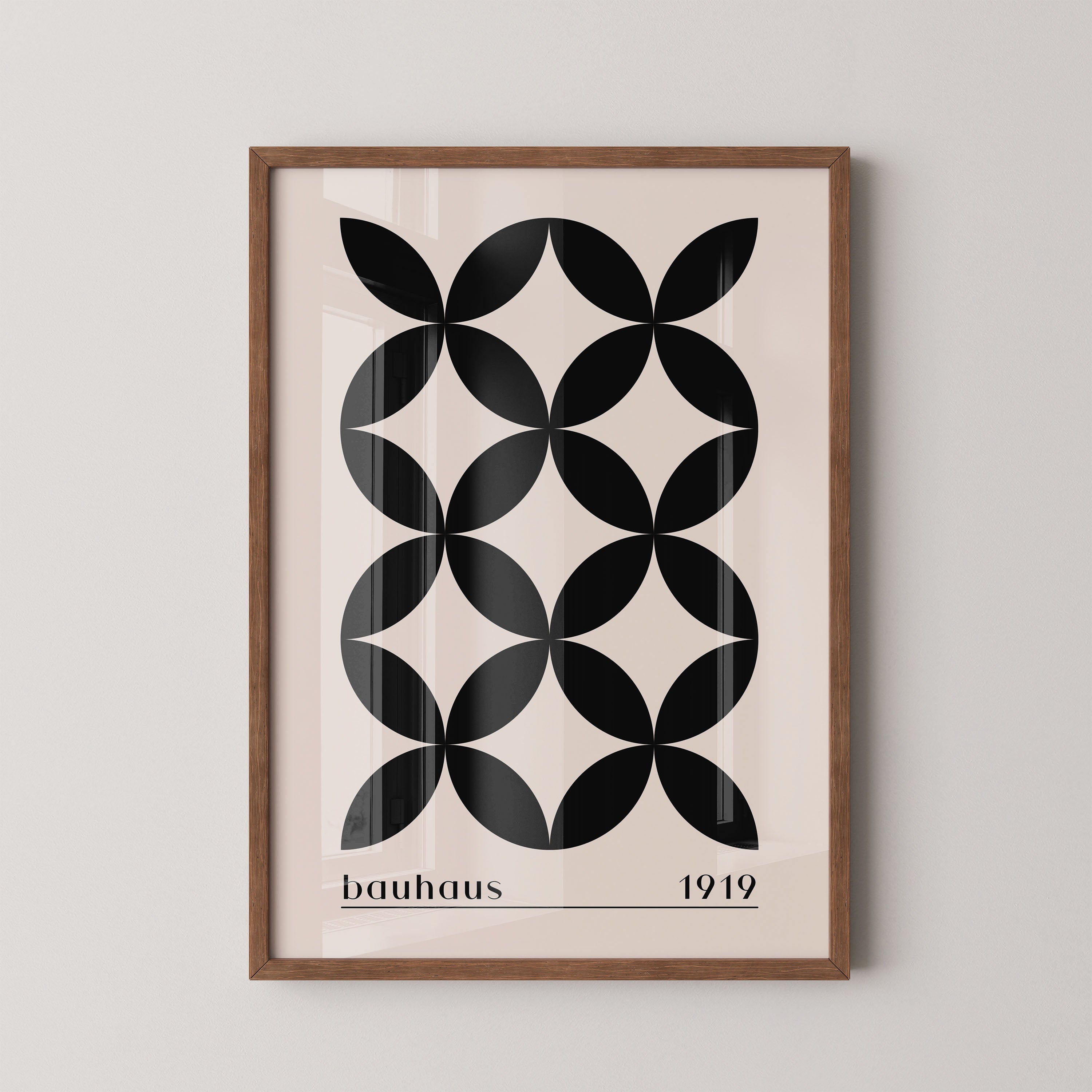 Bauhaus Interlocking Petal Grid