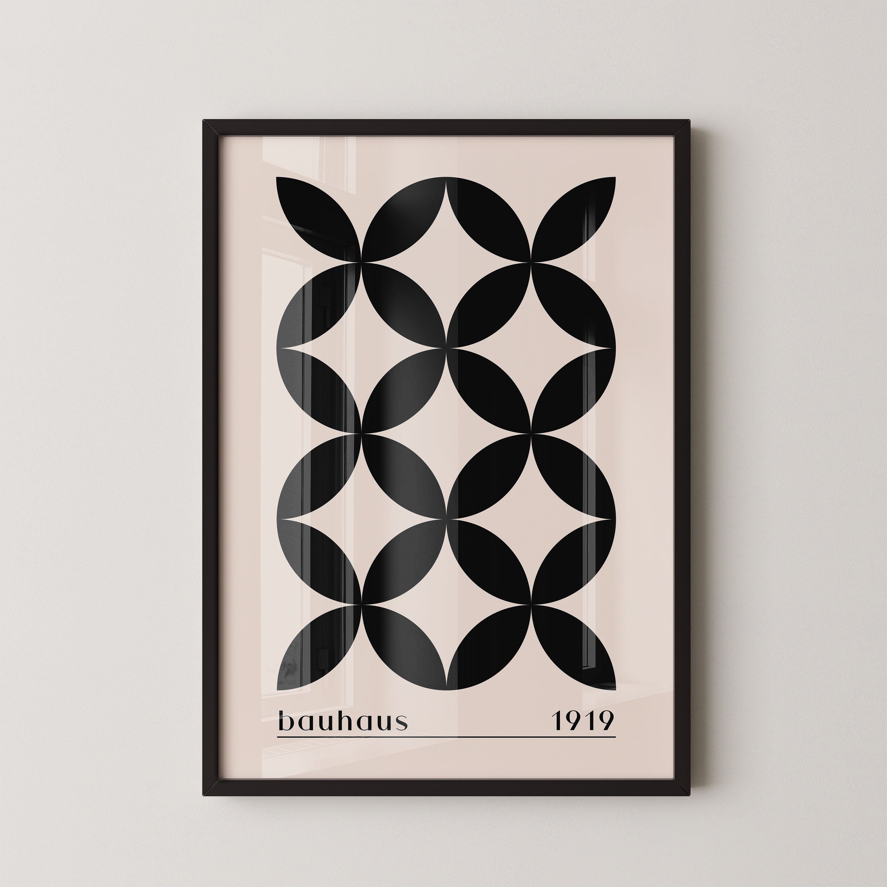Bauhaus Interlocking Petal Grid