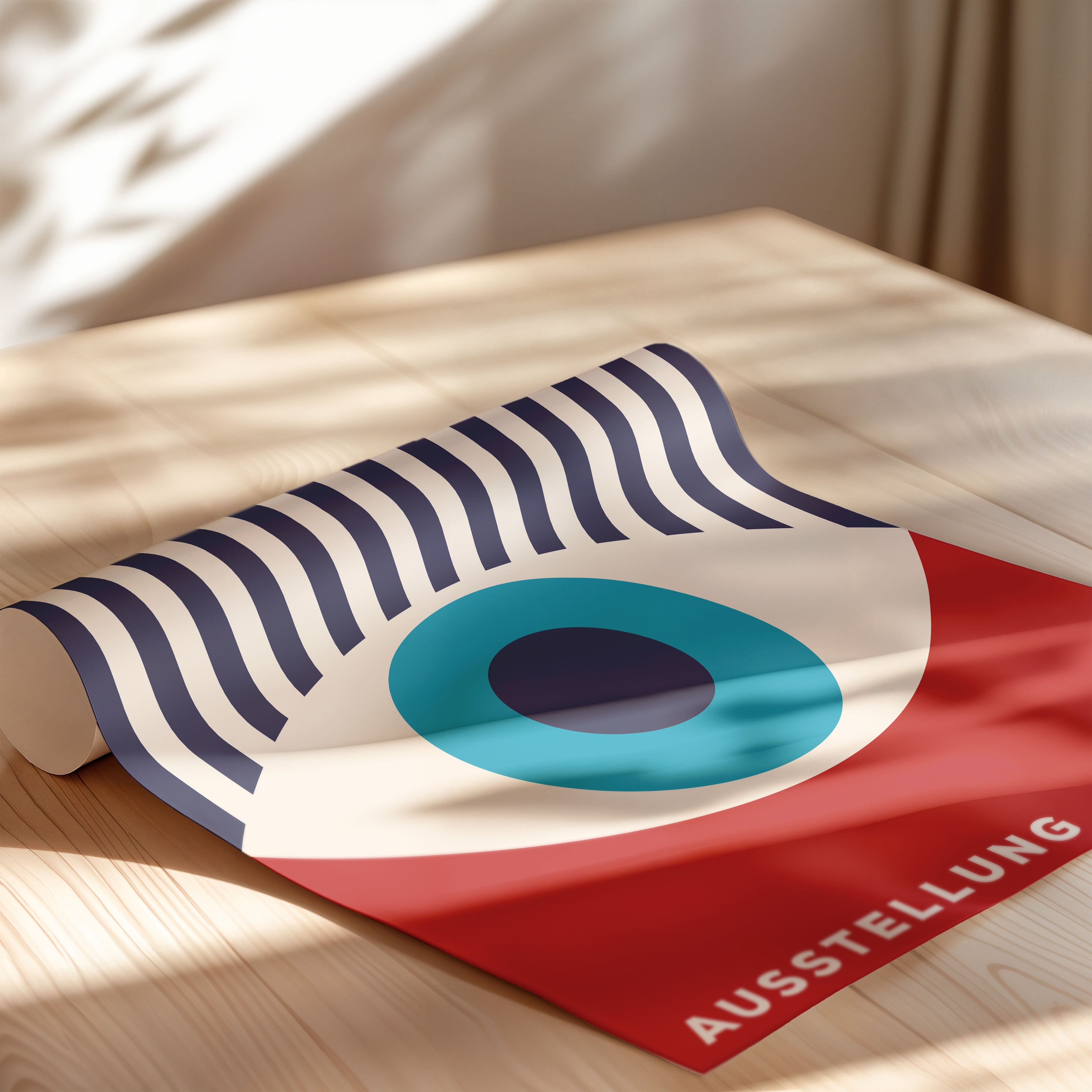 Bauhaus Geometric Eye