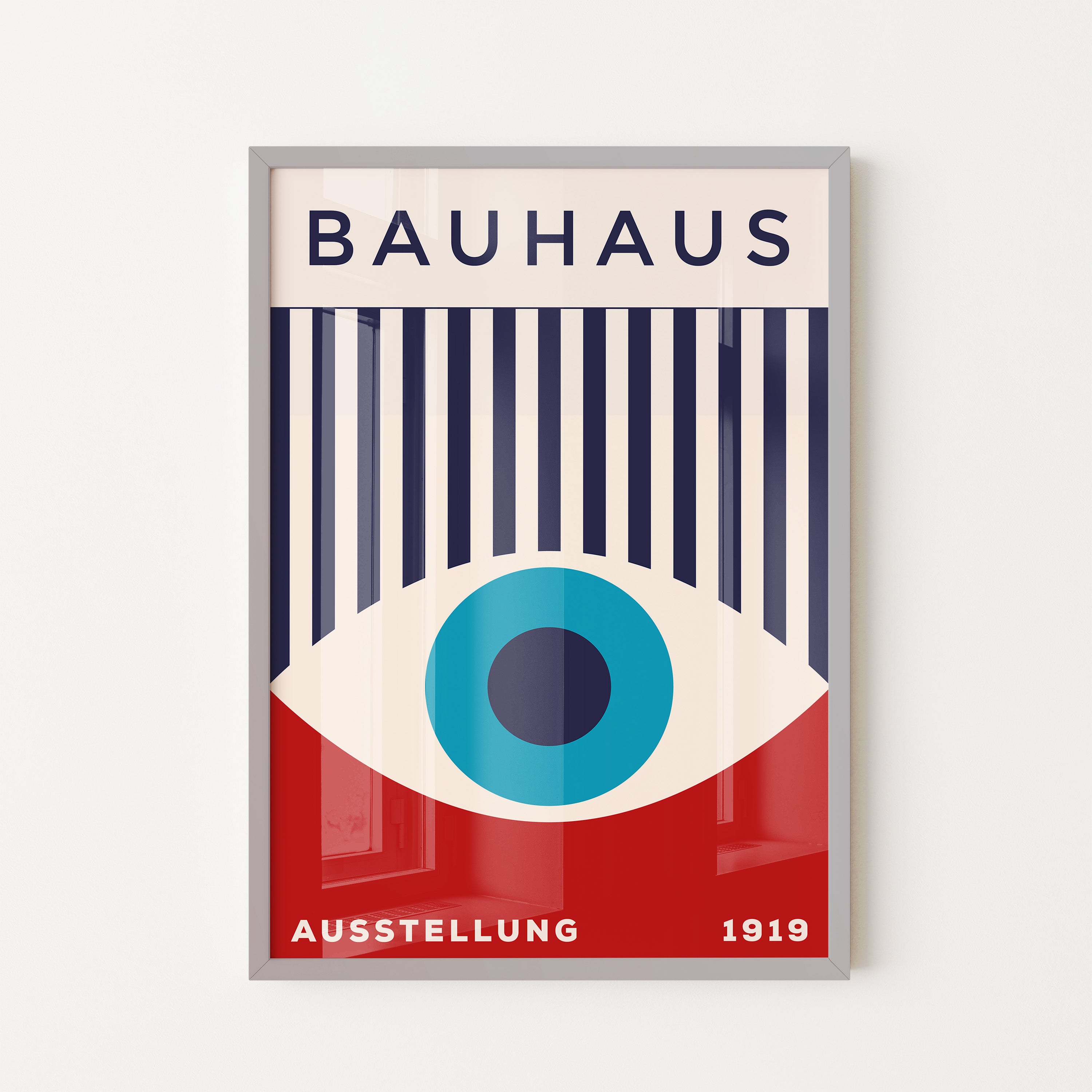 Bauhaus Geometric Eye