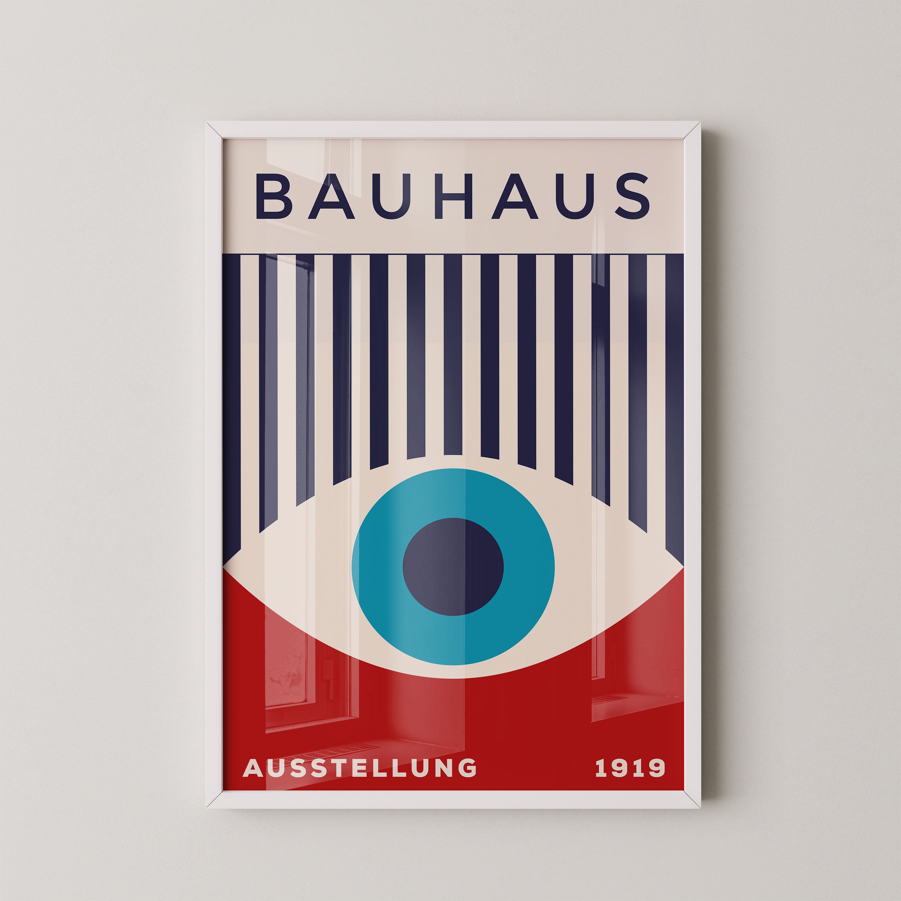 Bauhaus Geometric Eye