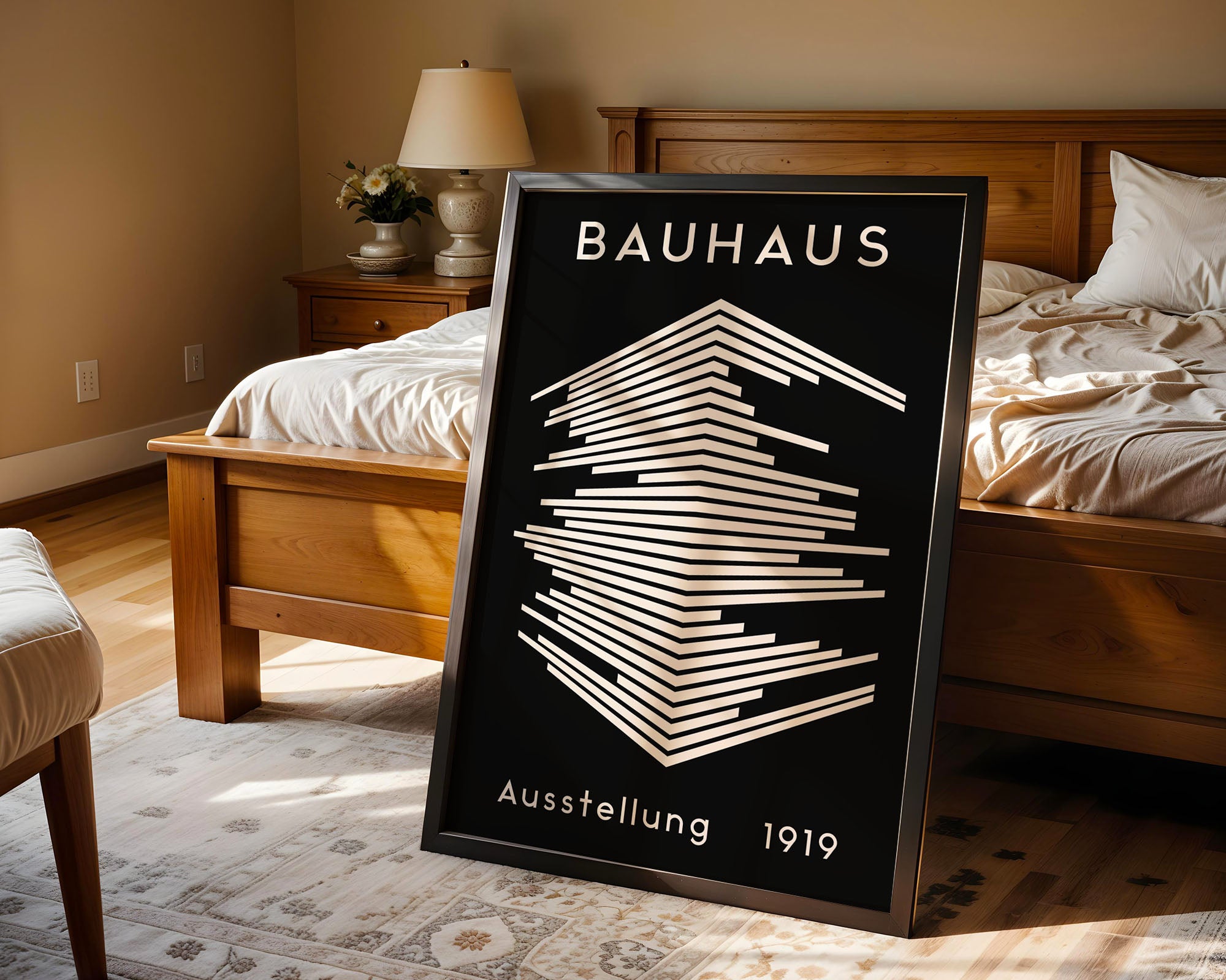 Bauhaus Linear Cube Geometry