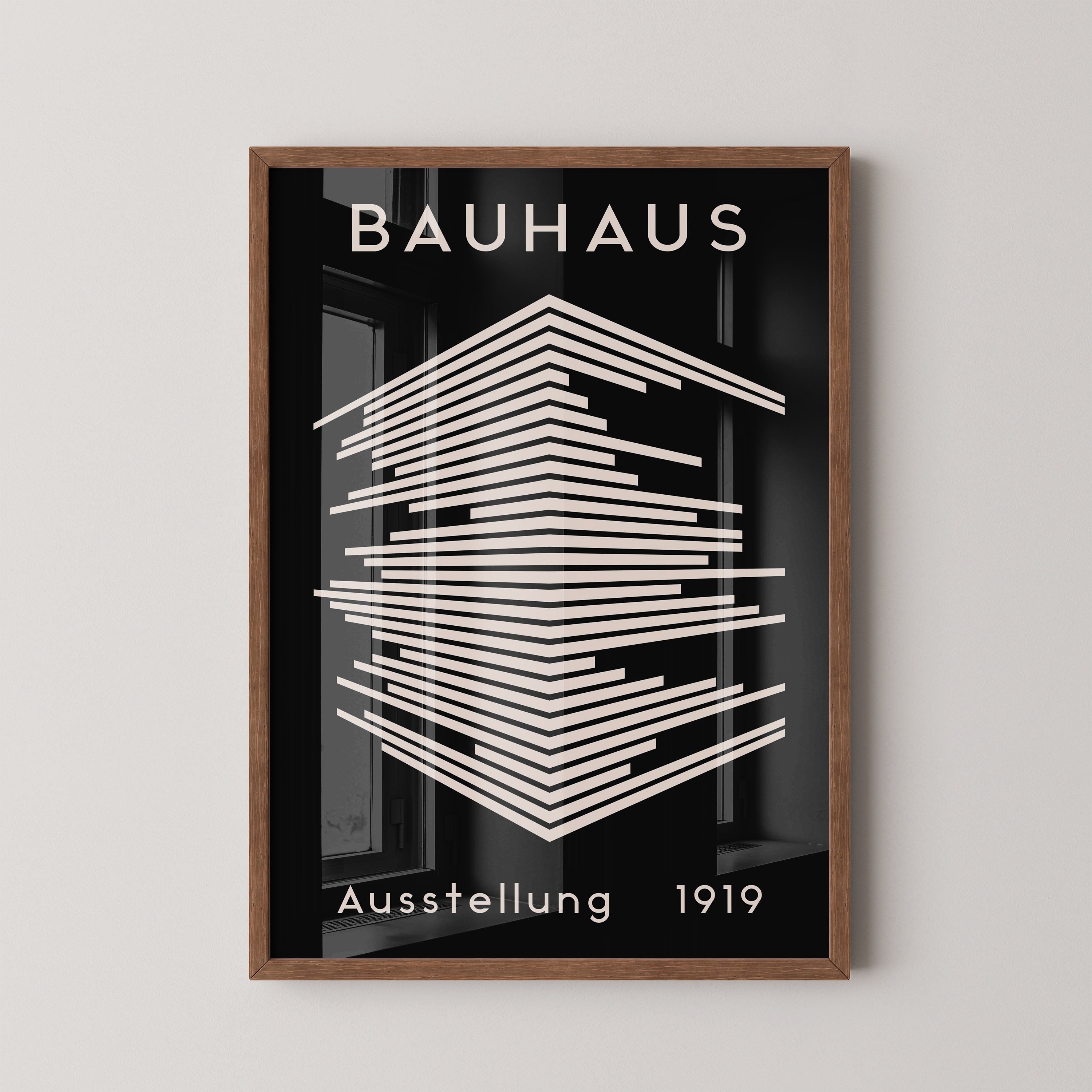 Bauhaus Linear Cube Geometry