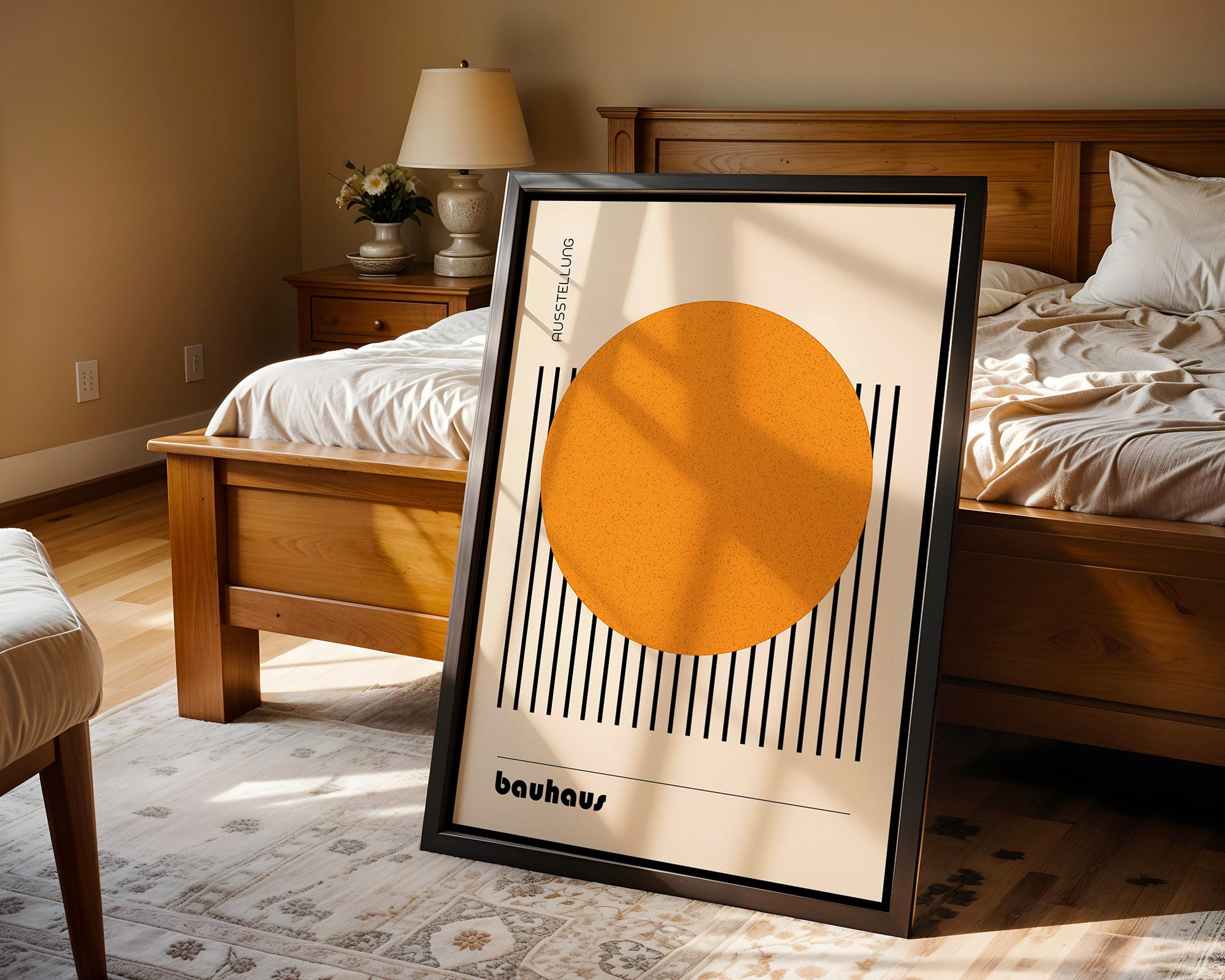 Bauhaus Sun Circle Geometry