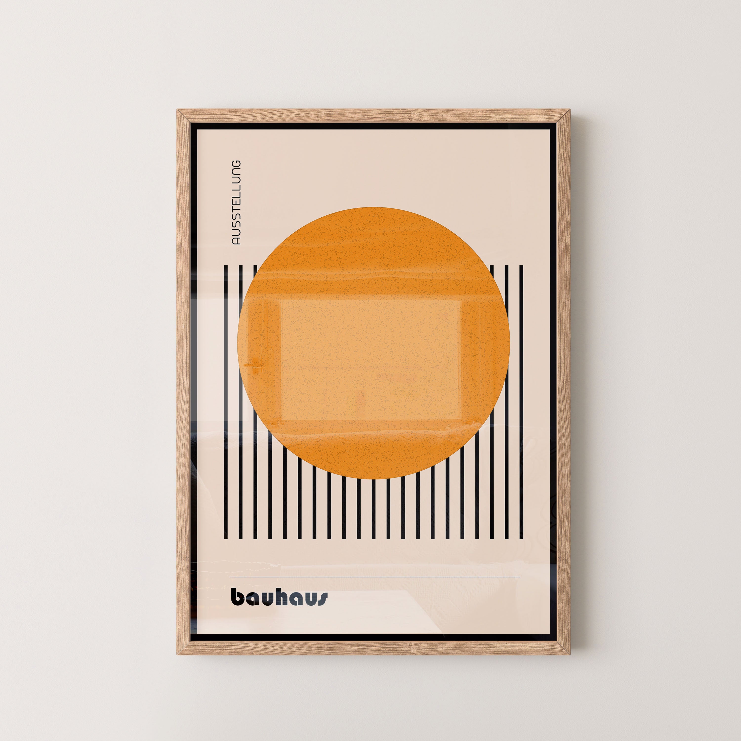 Bauhaus Sun Circle Geometry