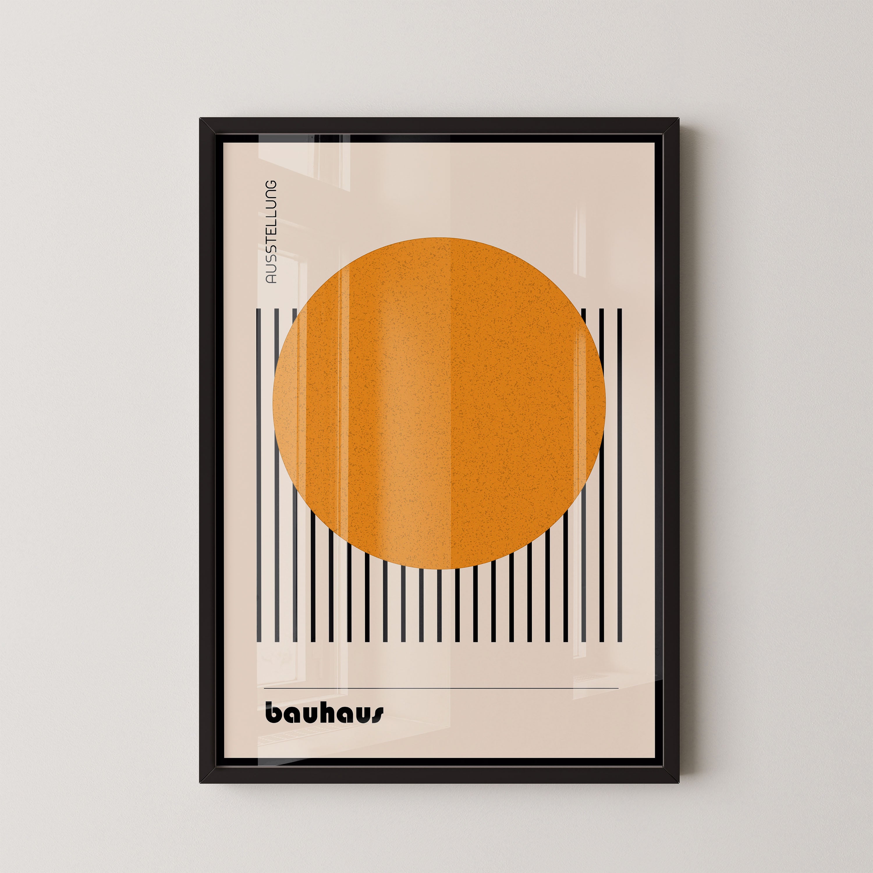 Bauhaus Sun Circle Geometry