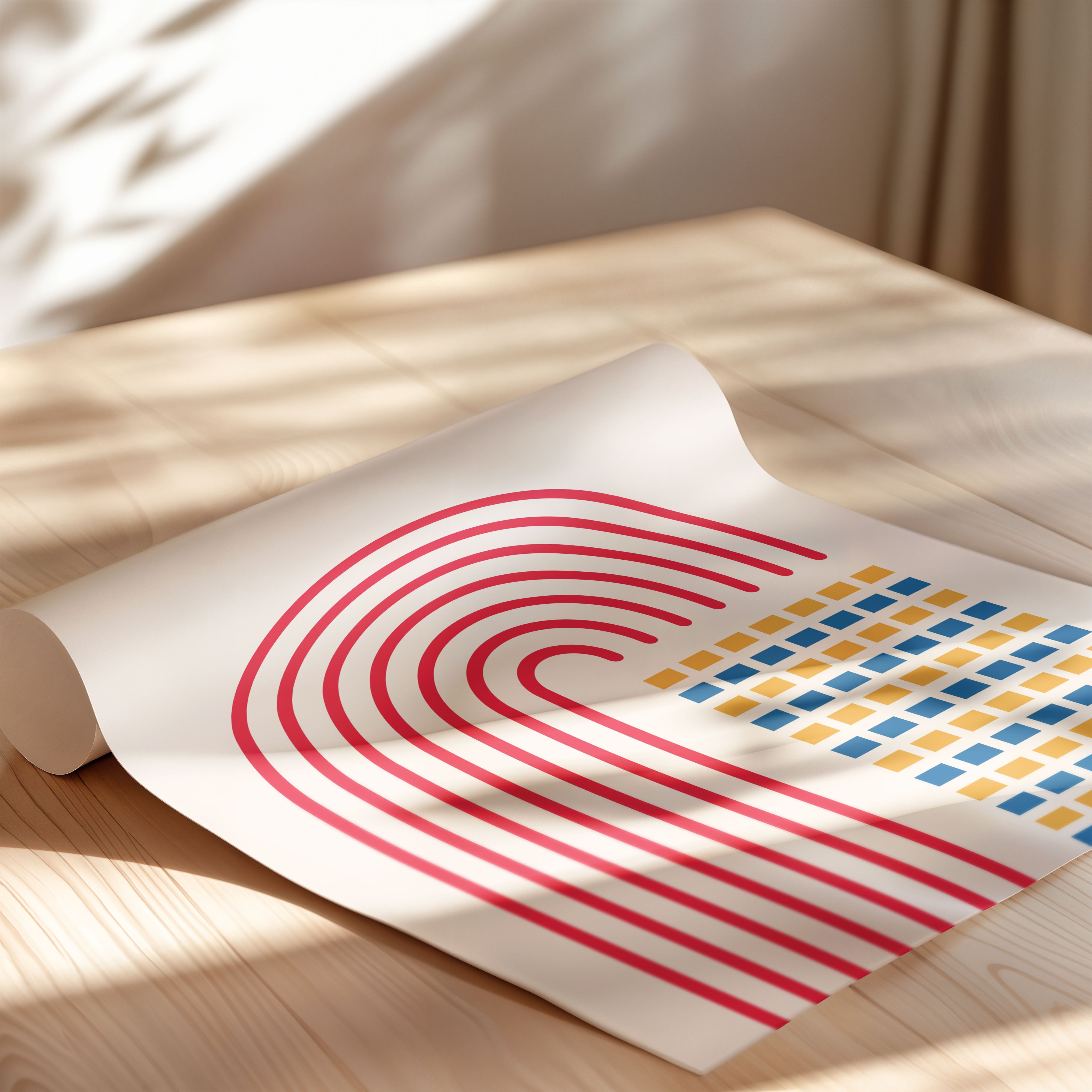 Bauhaus Arc Geometry Exhibition