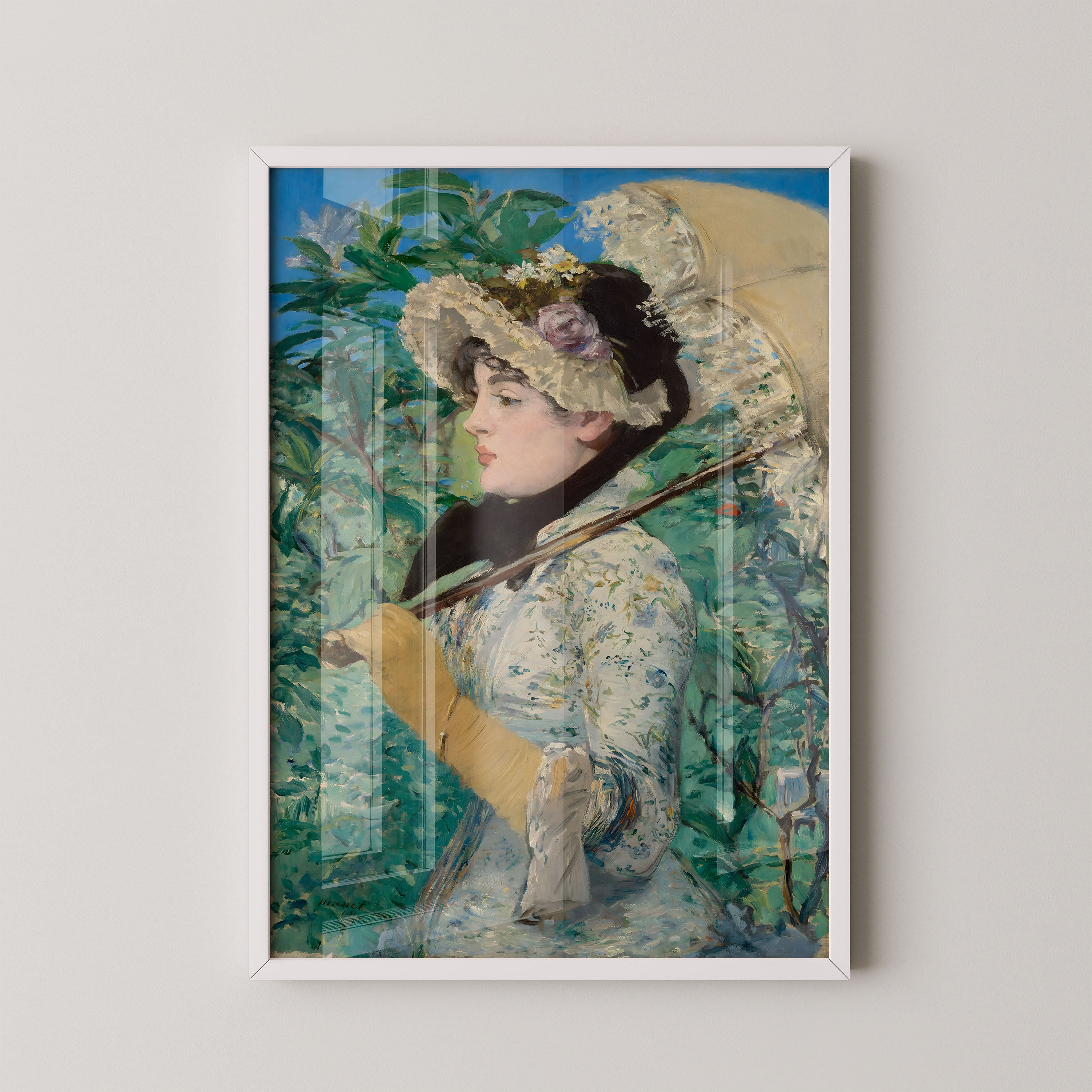 Manet Woman With Parasol