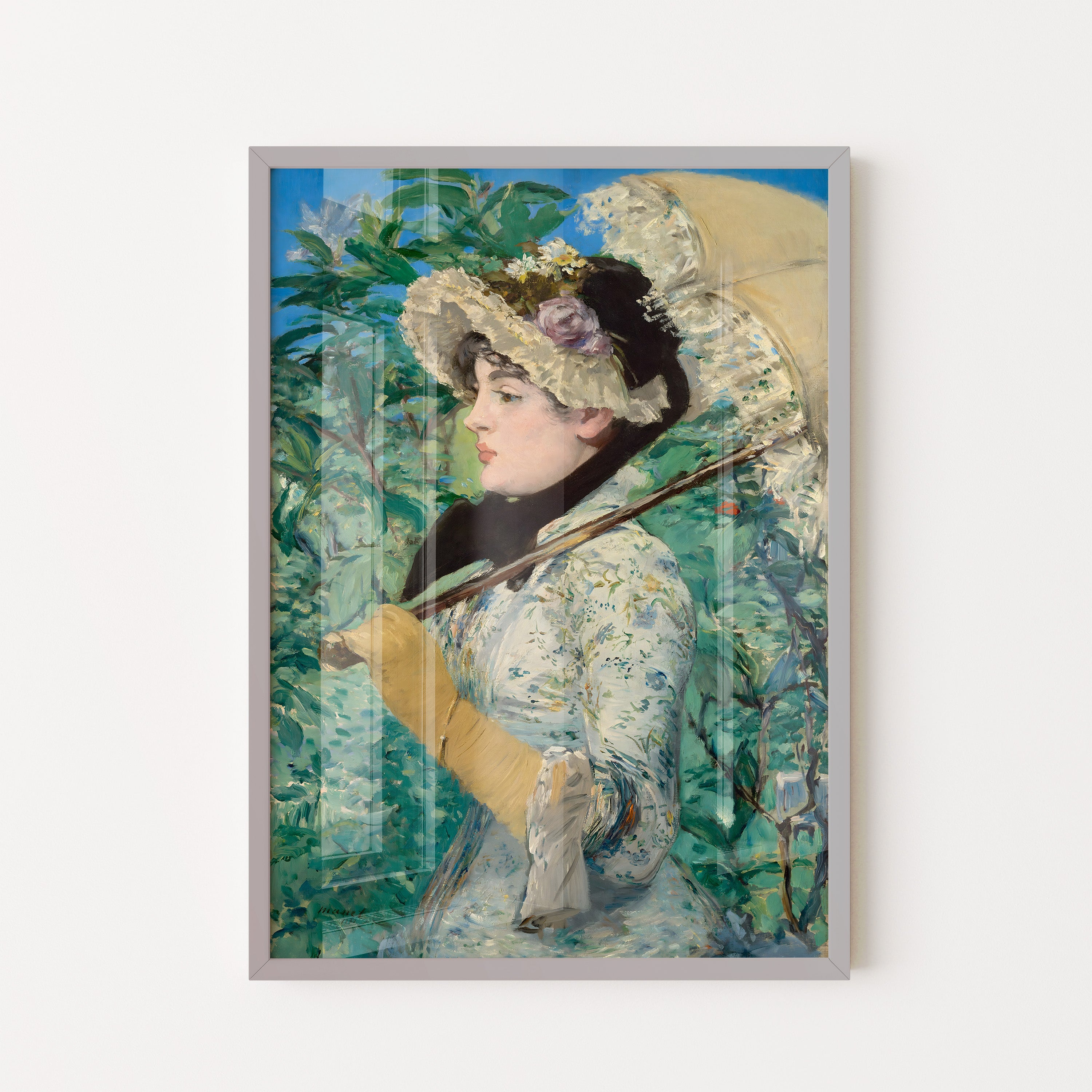 Manet Woman With Parasol