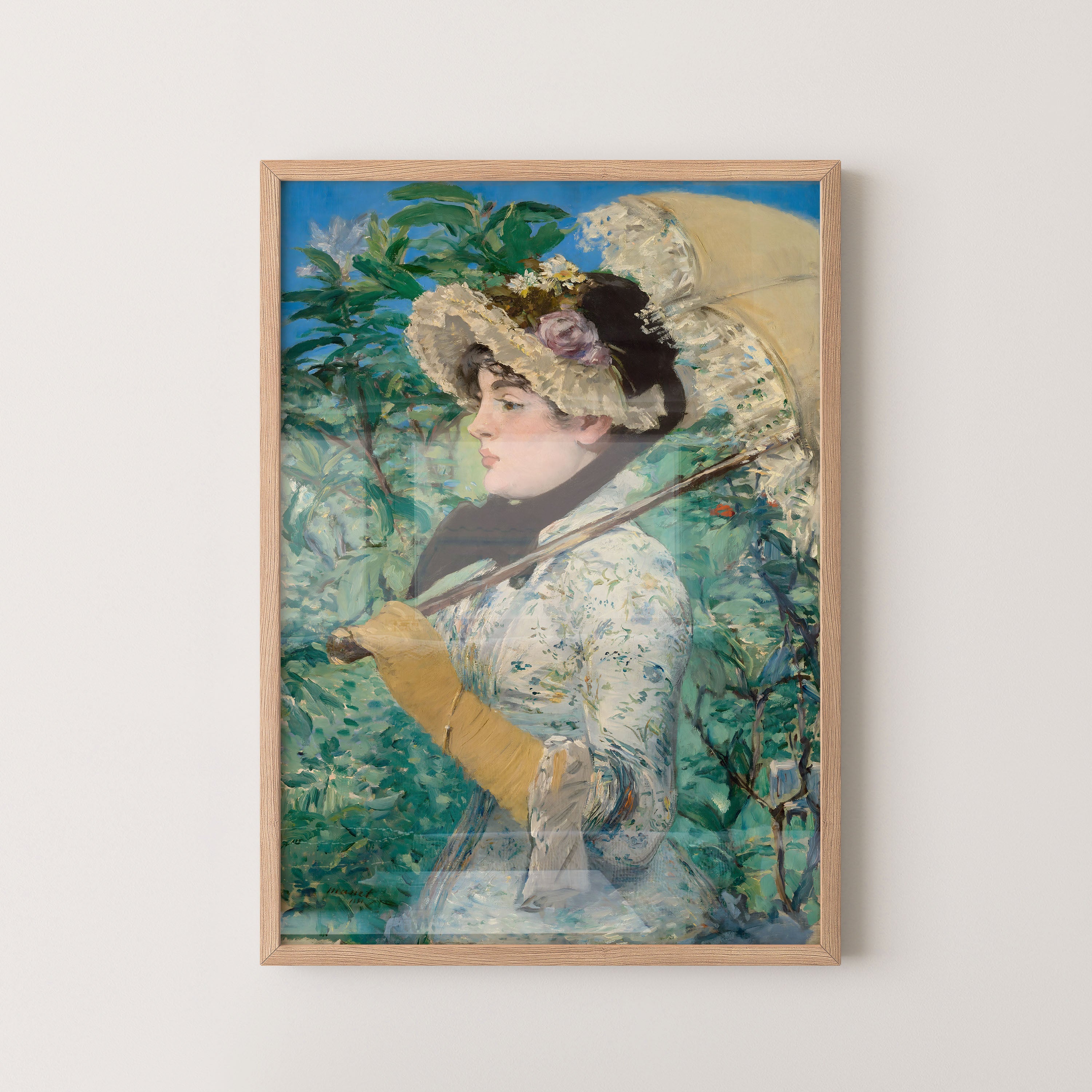 Manet Woman With Parasol