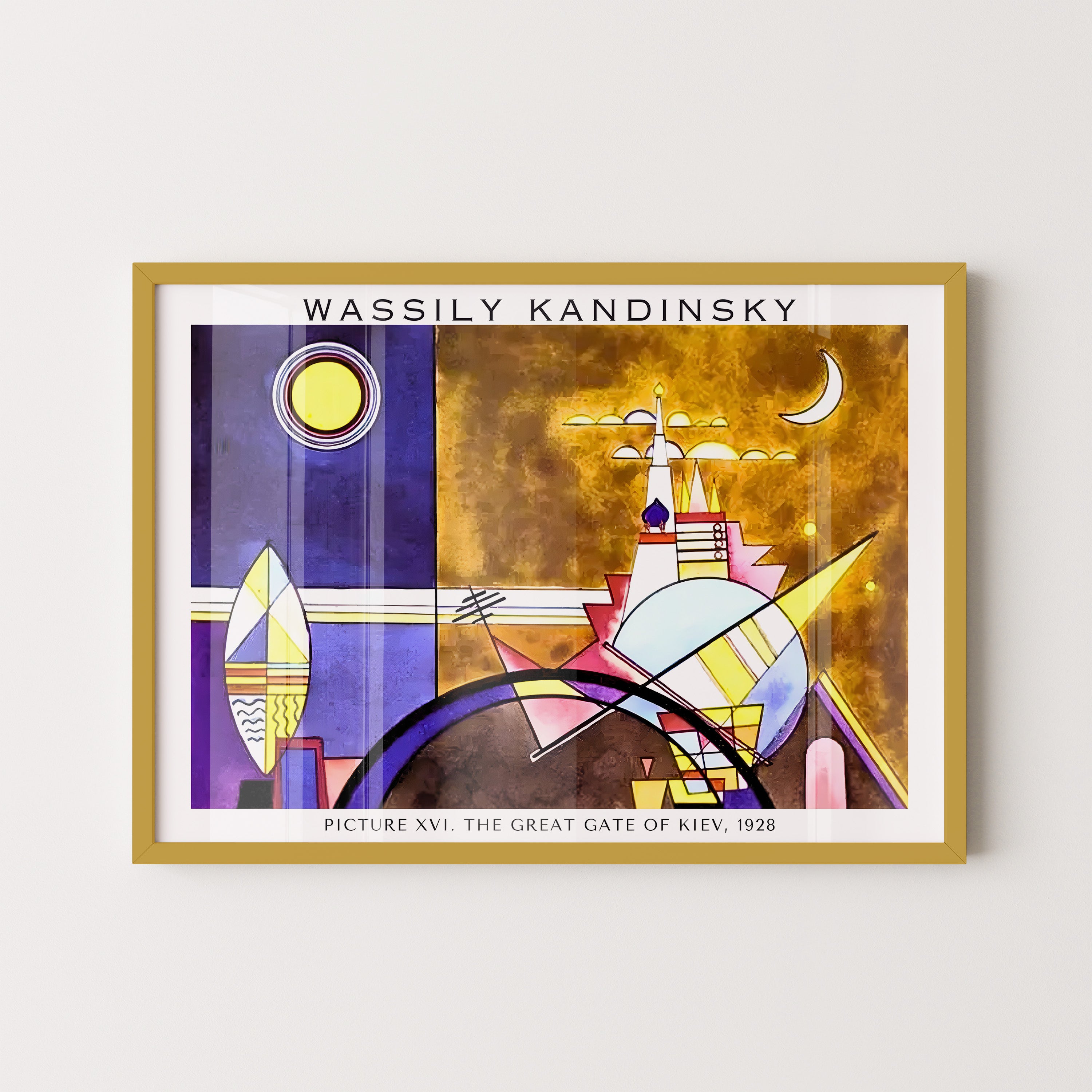 Wassily Kandinsky – The Great Gate of Kiev
