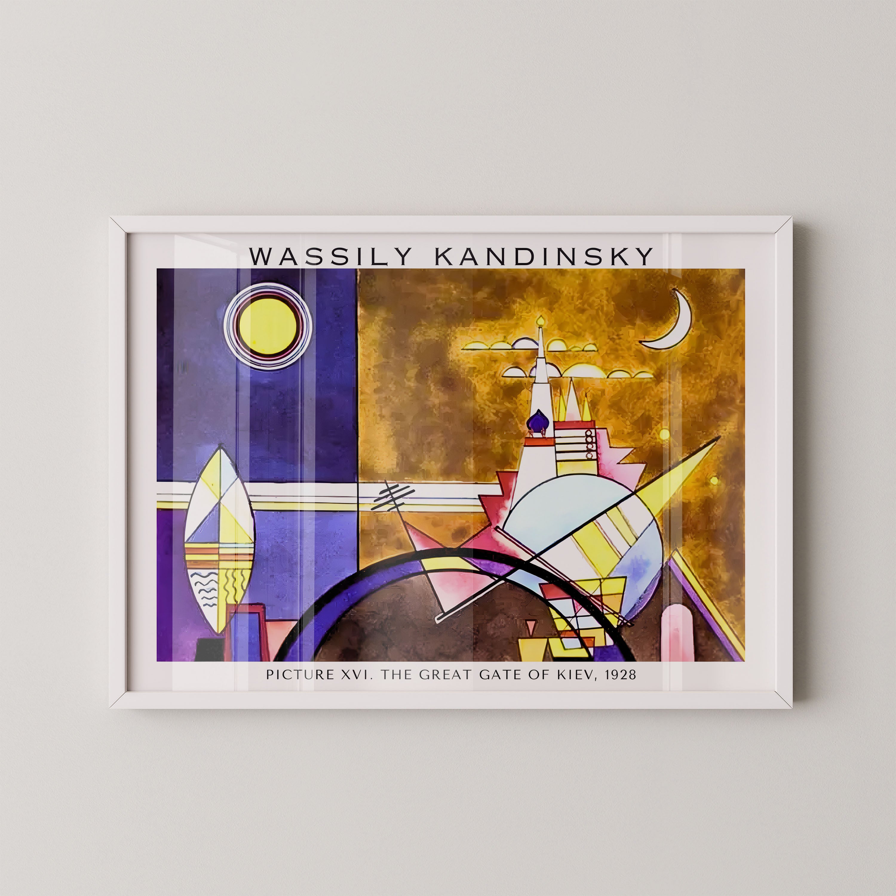Wassily Kandinsky – The Great Gate of Kiev