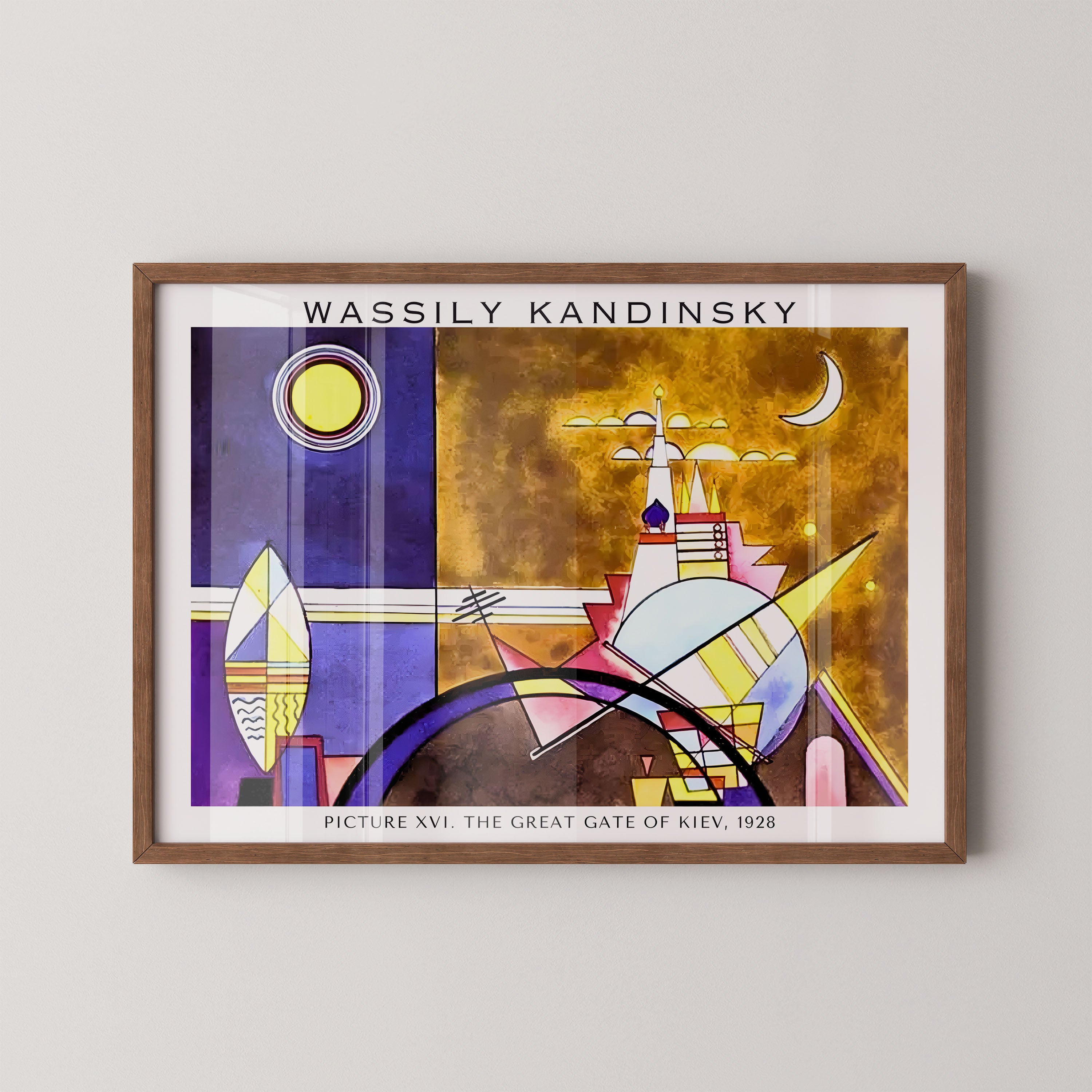 Wassily Kandinsky – The Great Gate of Kiev