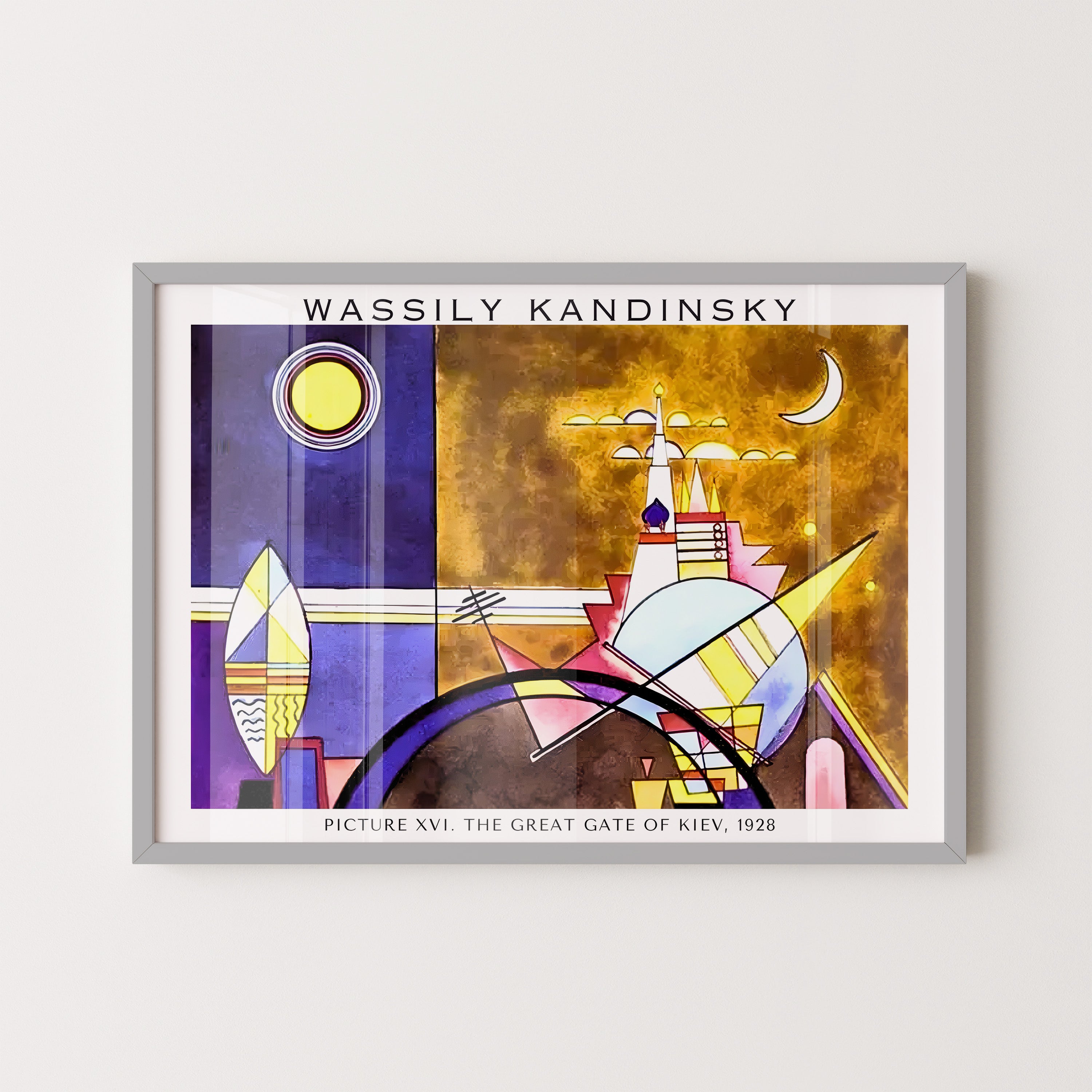 Wassily Kandinsky – The Great Gate of Kiev