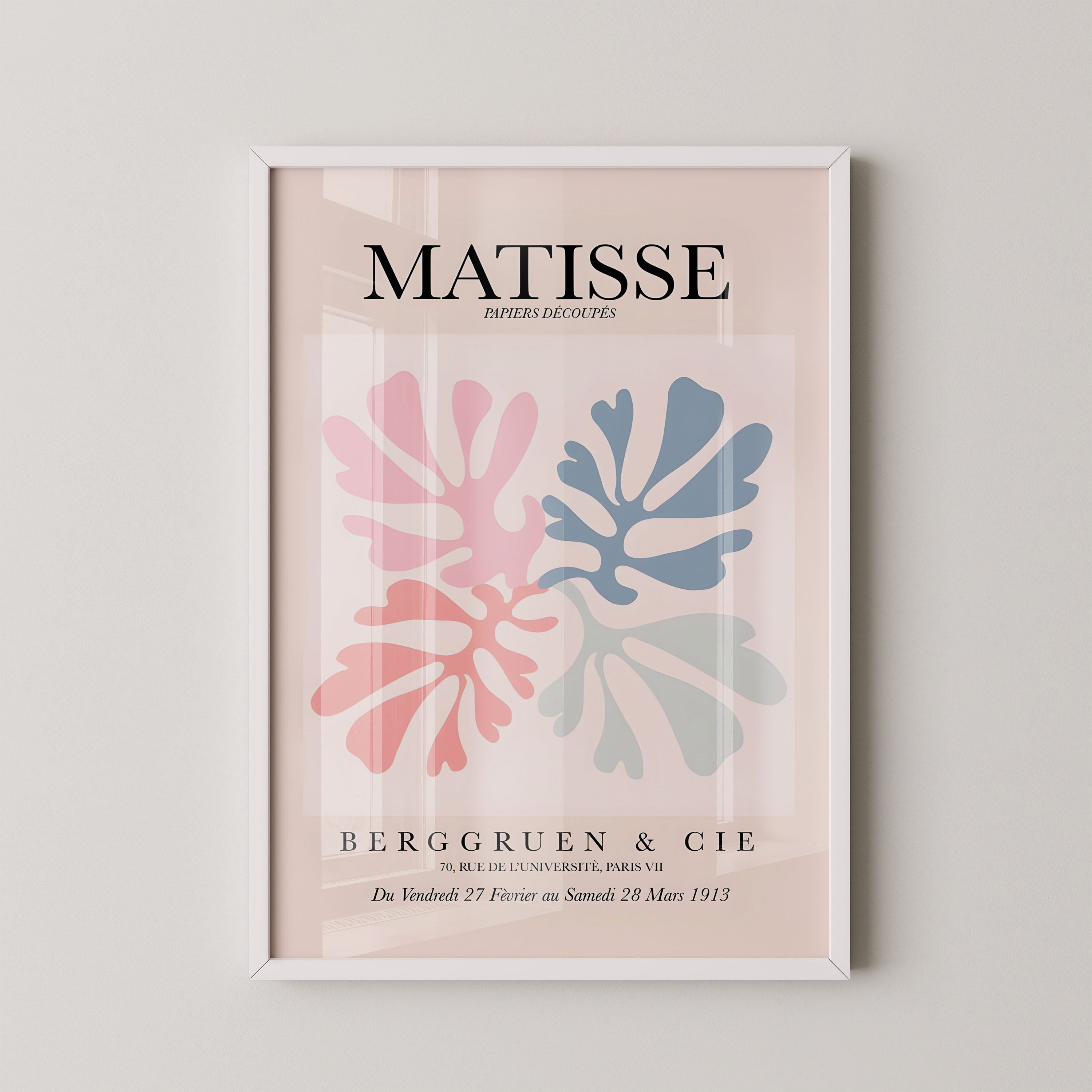 Matisse Soft Coral Cutouts