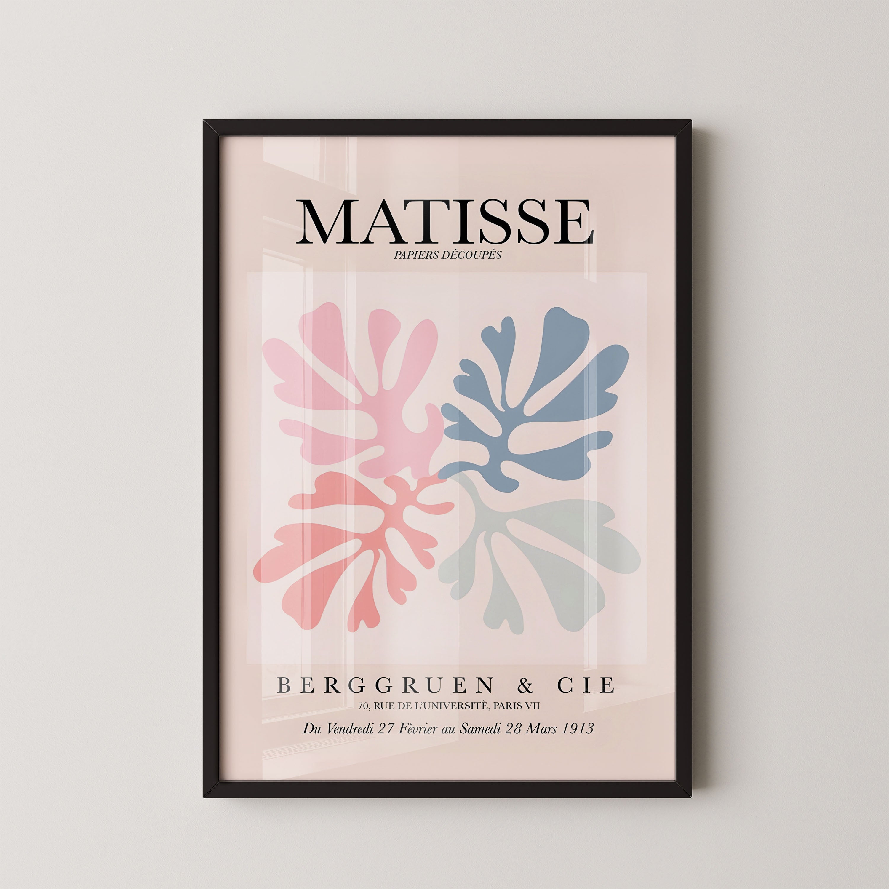 Matisse Soft Coral Cutouts