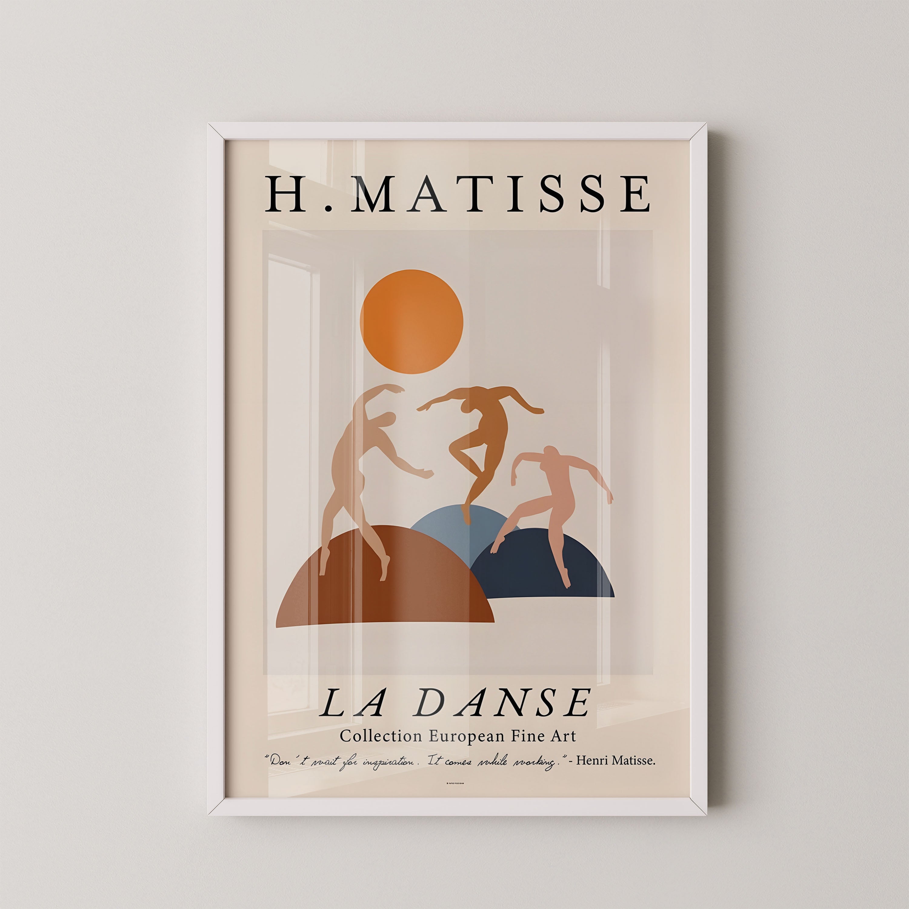 Matisse La Danse Minimal Figures