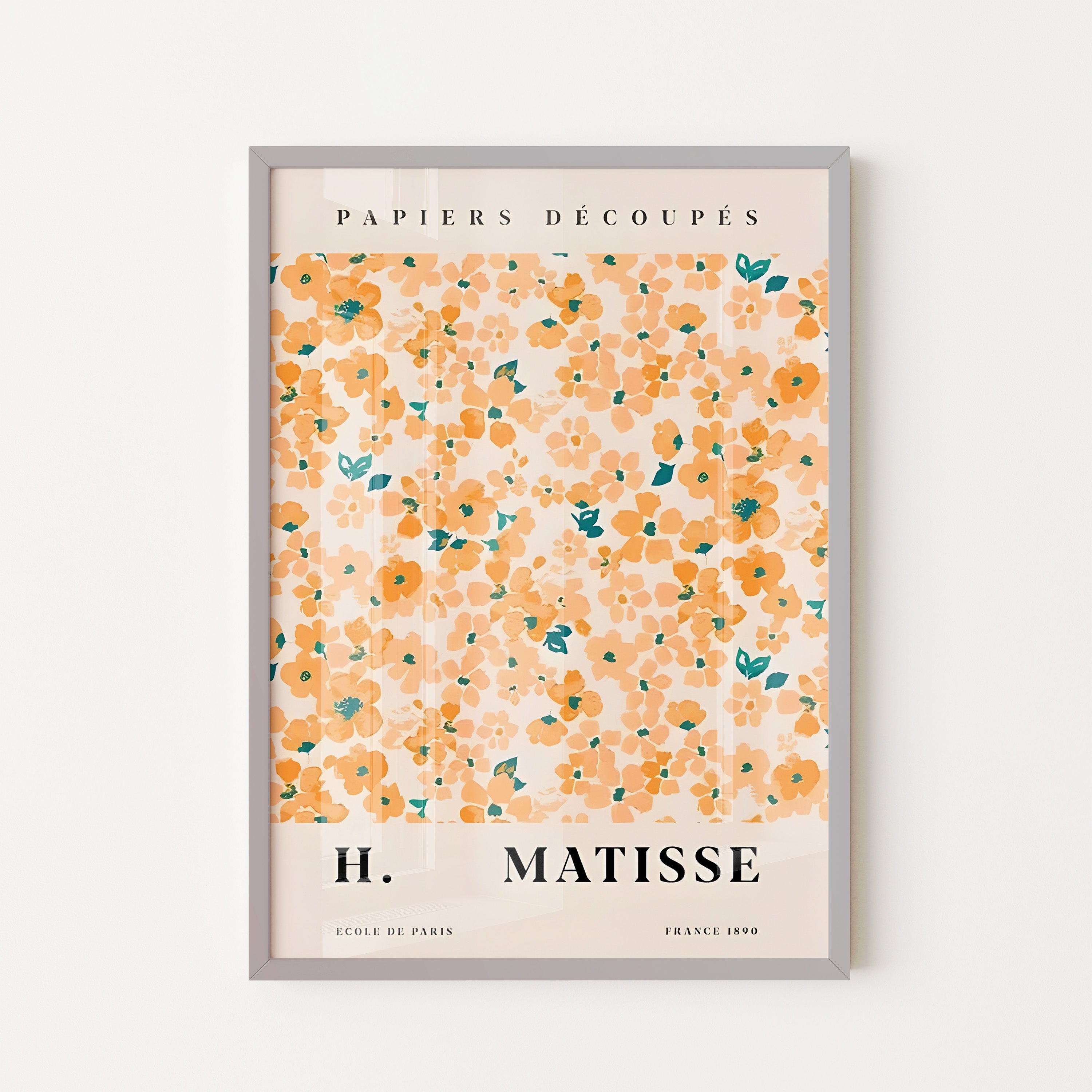 Matisse Floral Cutout Pattern