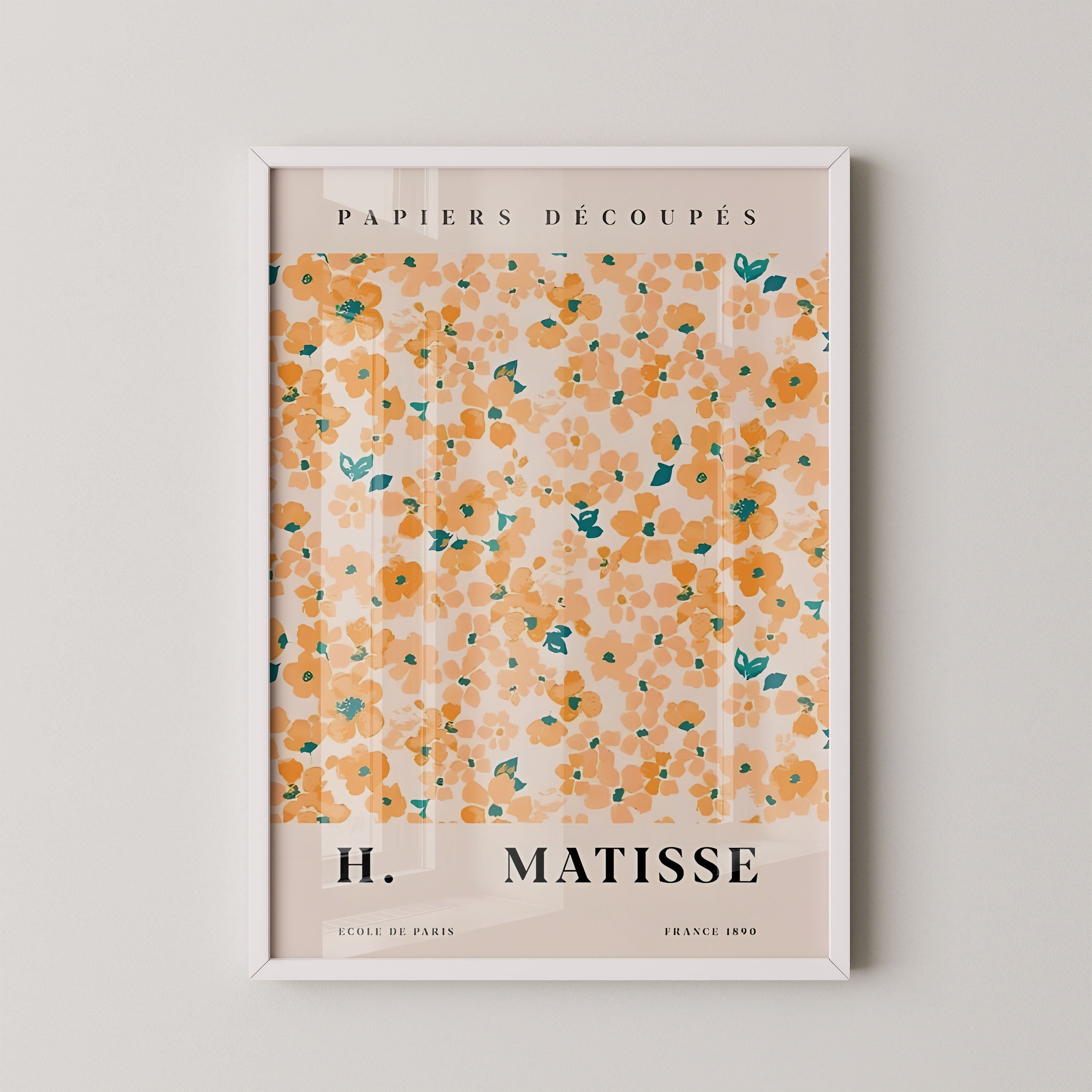 Matisse Floral Cutout Pattern