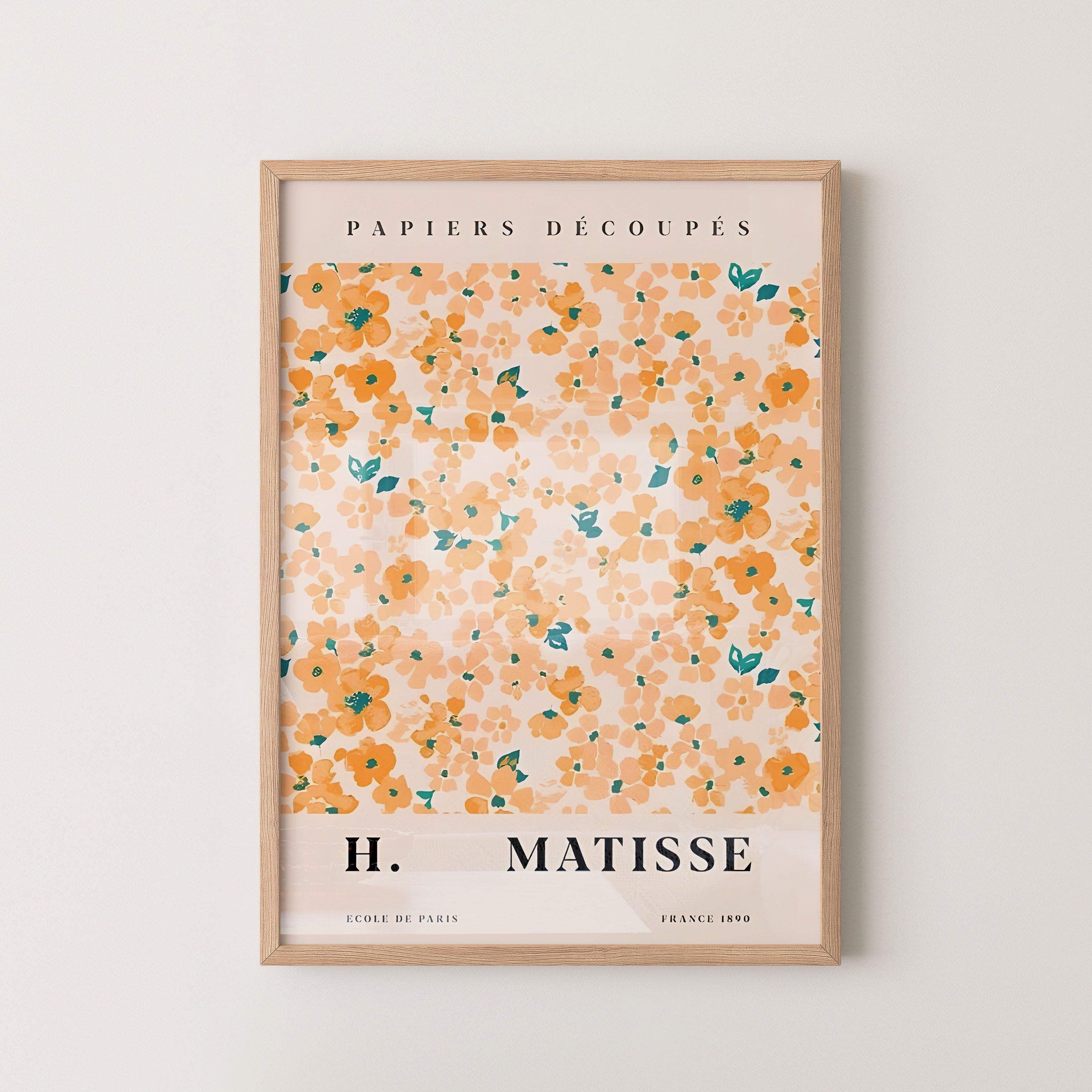 Matisse Floral Cutout Pattern