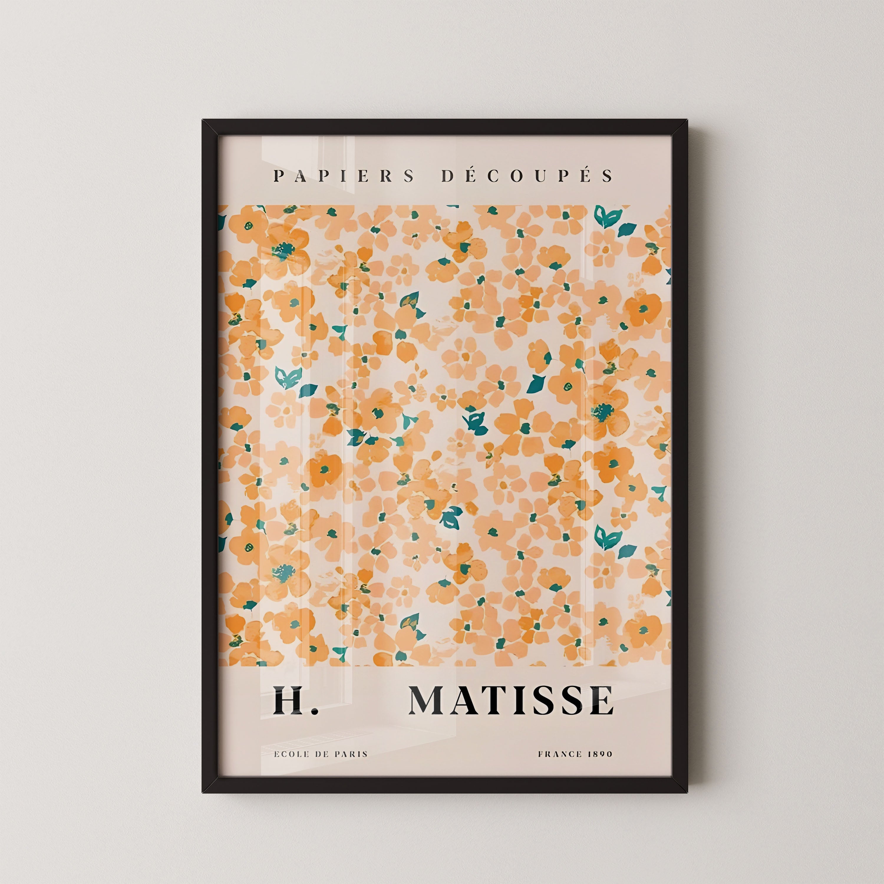 Matisse Floral Cutout Pattern