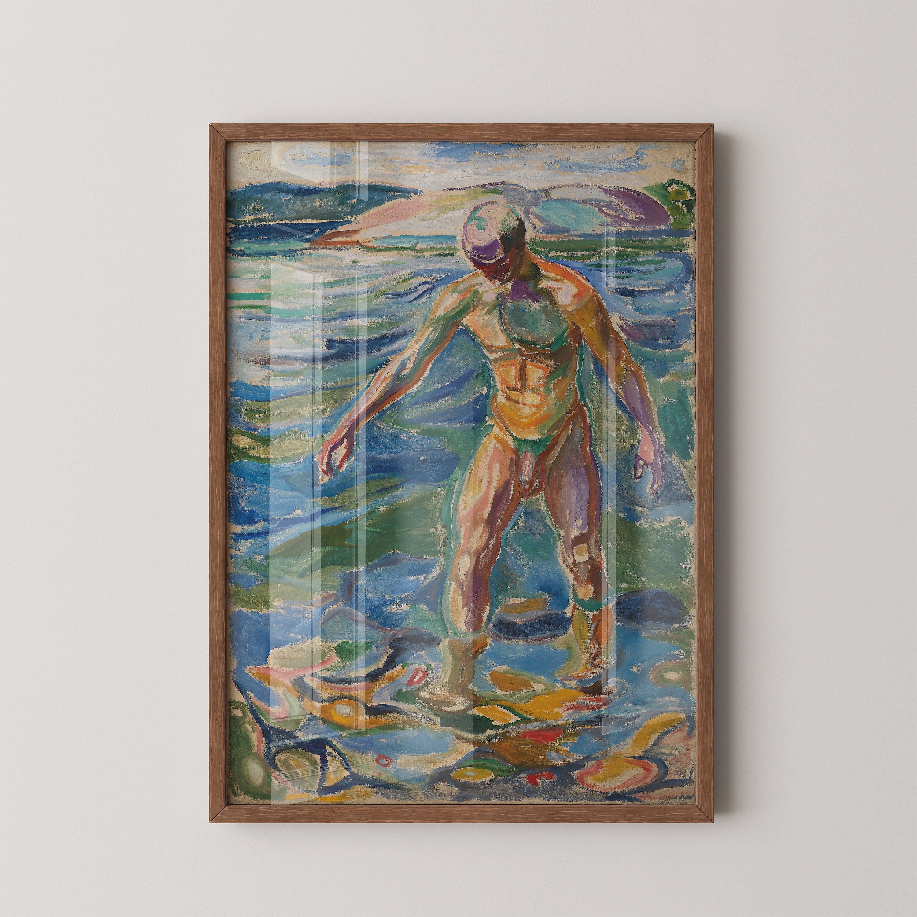 Edvard Munch Bathing Man
